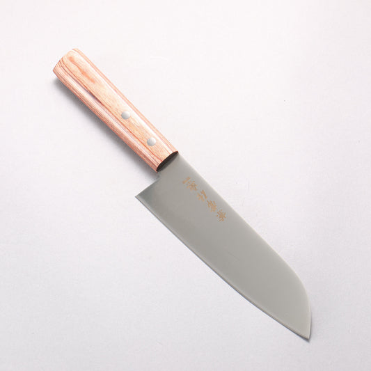 兼常 555 シリーズ DSR-1K6 三徳包丁 165mm 赤合板柄 - 清助刃物