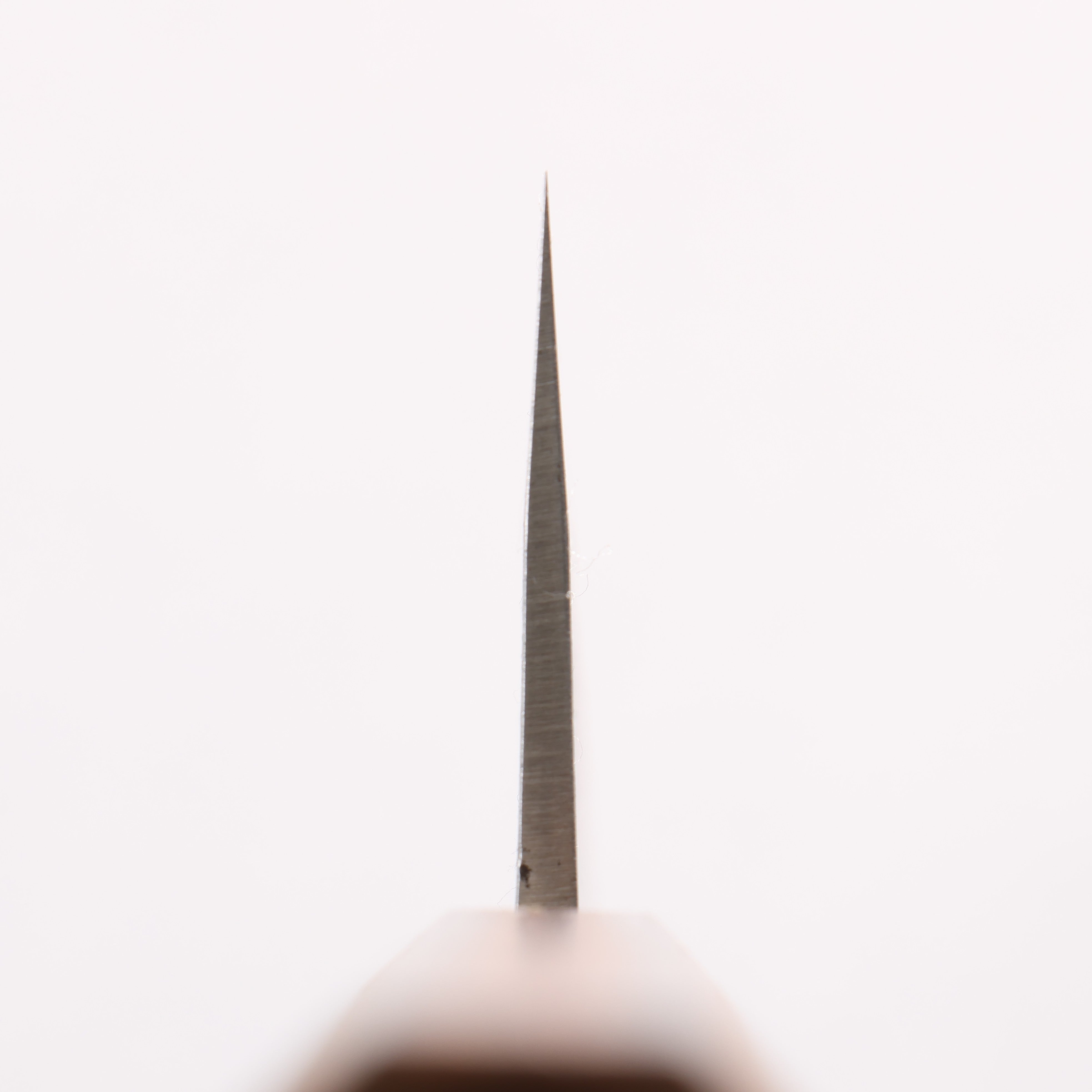 翁流 SLD鋼 梨地 切付牛刀包丁 200mm 樫　（煤黒）柄 