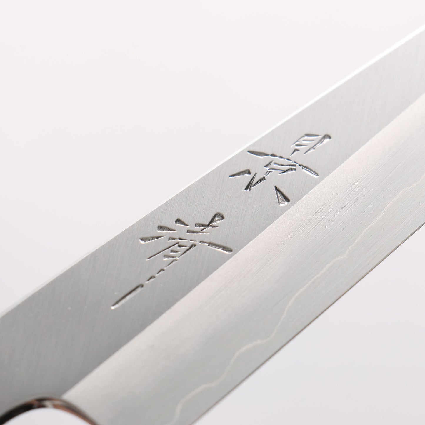 景清 銀三鋼 ペティーナイフ 150mm 黒漆塗り (朴)柄