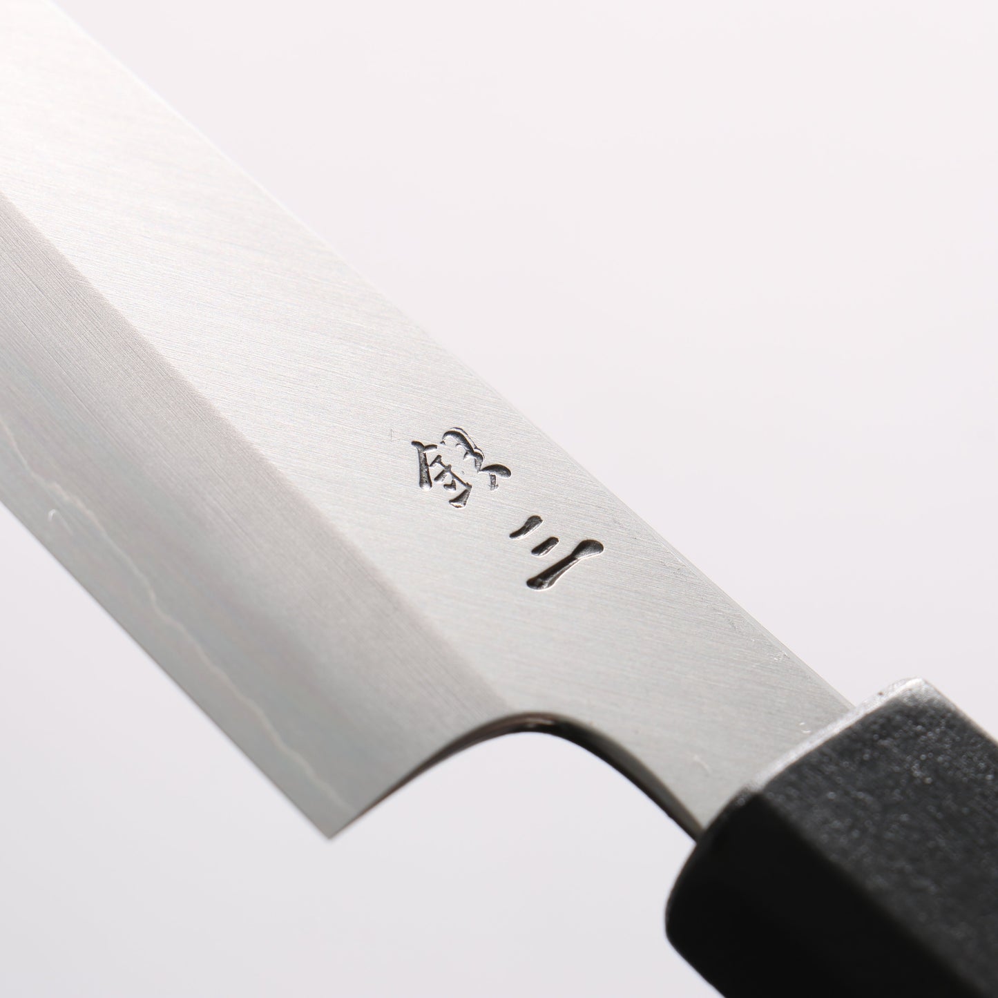 景清 銀三鋼 ペティーナイフ 150mm 黒漆塗り (朴)柄