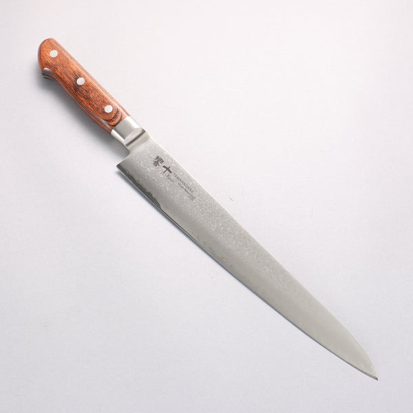 【新品・未使用】白雲之作 筋引き包丁 27cm（ダマスカス）箱付き 新品・未使用】白雲之作 筋引き包丁 27cm（ダマスカス）箱付き