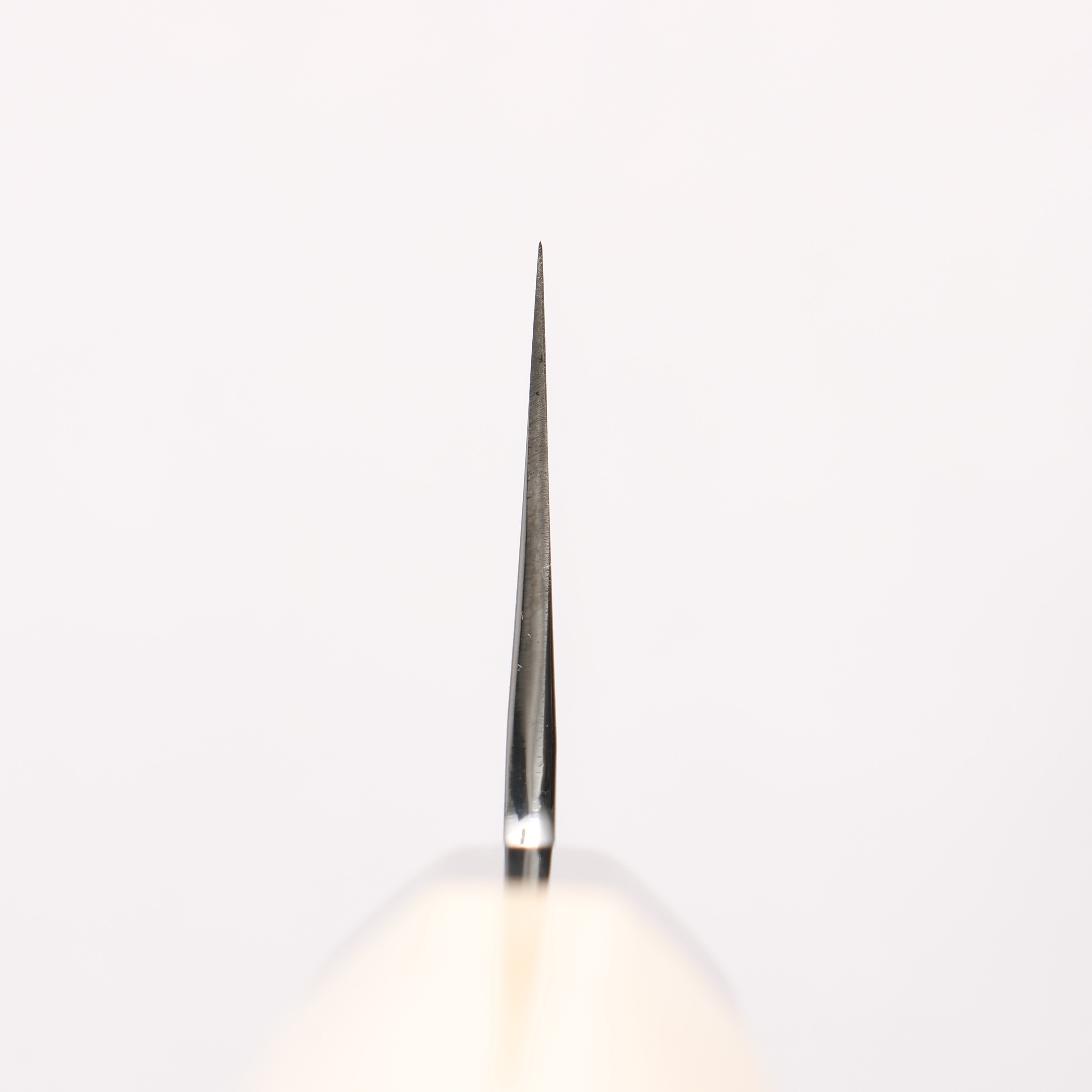 重陽 銀三鋼 鏡面仕上げ 切付牛刀包丁 240mm 朴柄 – 清助刃物 Japan