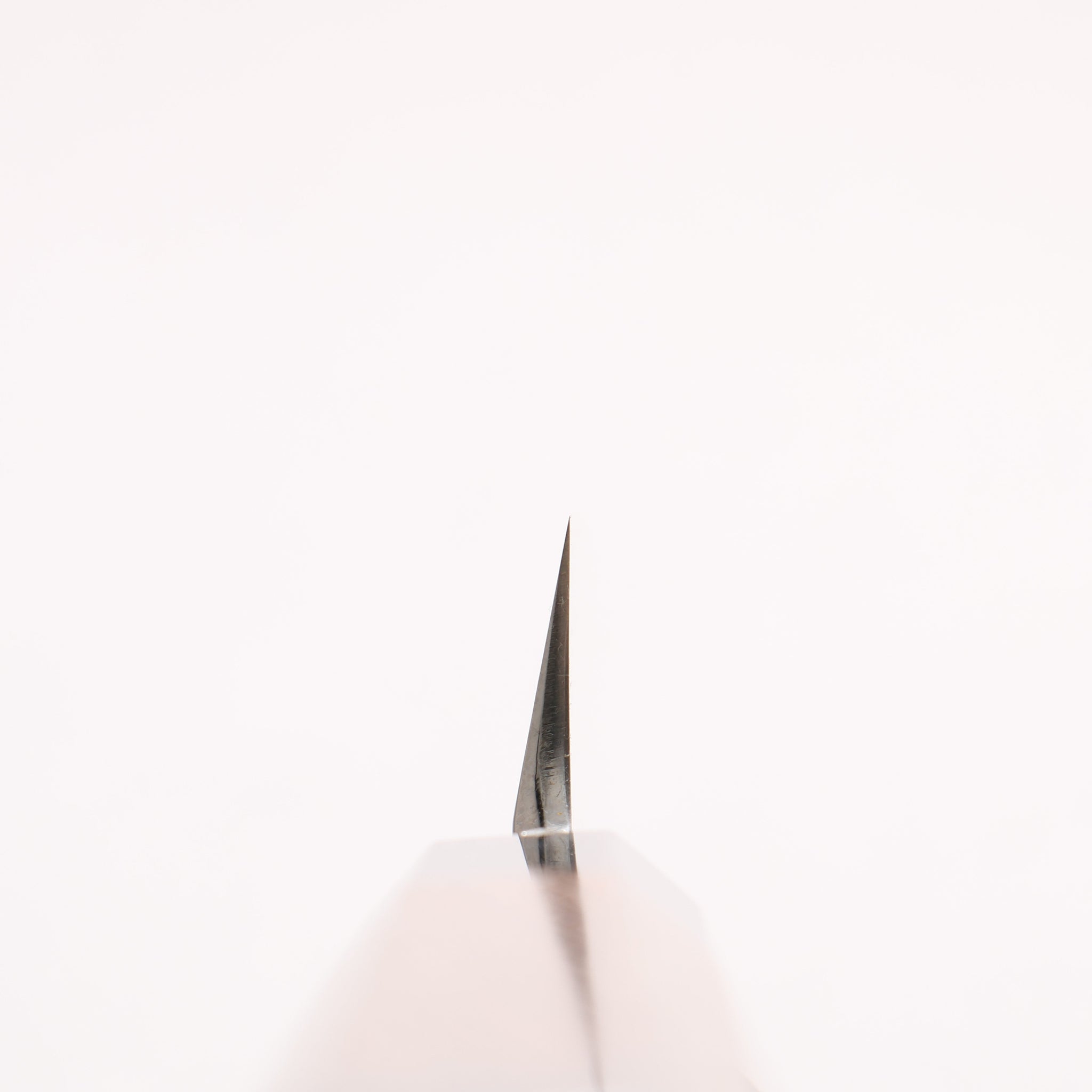 堺 孝行 水本焼 白ニ鋼 鏡面仕上げ 先丸柳刃包丁 300mm ウエンジ(両側水牛リング付き）柄 鞘付き - 清助刃物