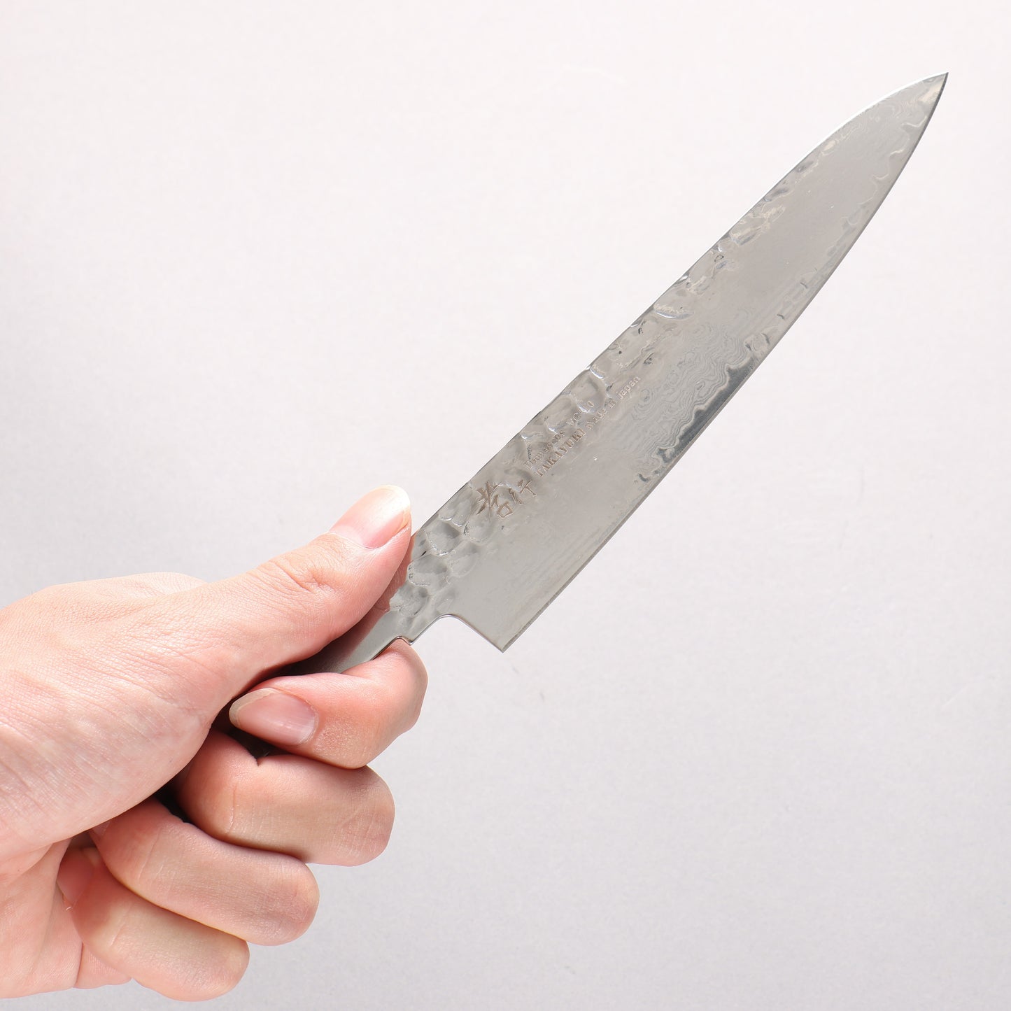堺 孝行 V金10号 33層ダマスカス ペティーナイフ 150mm 【刃のみ】 - 清助刃物