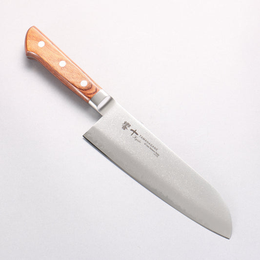 玉鋼 響十 63層 ダマスカス 三徳包丁  175mm KP-1114