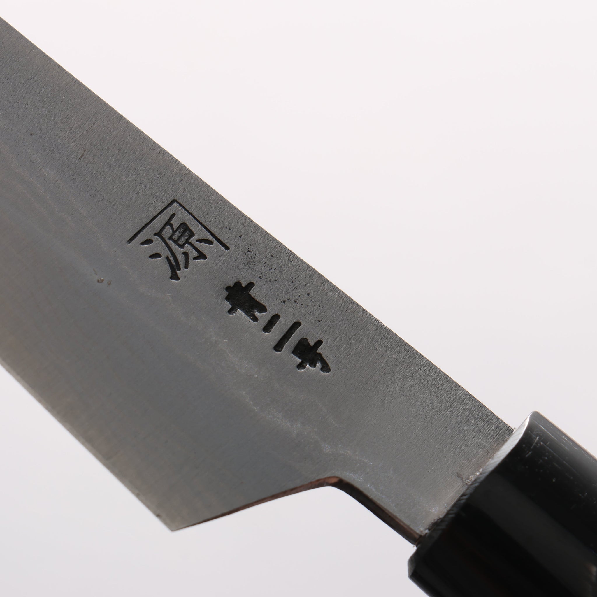 田中 誠貴 青ニ鋼 ダマスカス ペティーナイフ 120mm 朴 (口輪：水牛)柄 