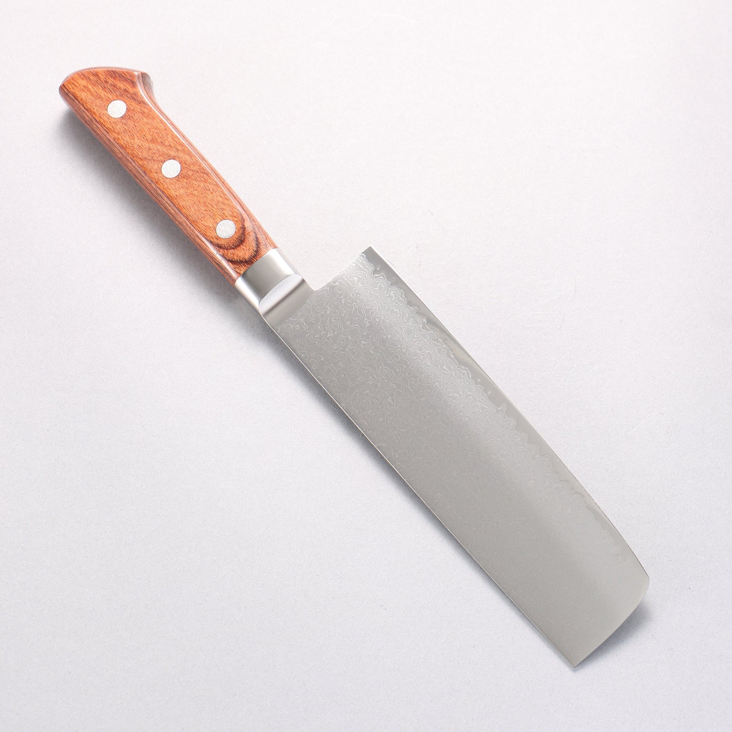 玉鋼 響十 63層 ダマスカス 菜切包丁 160mm KP-1116 - 清助刃物