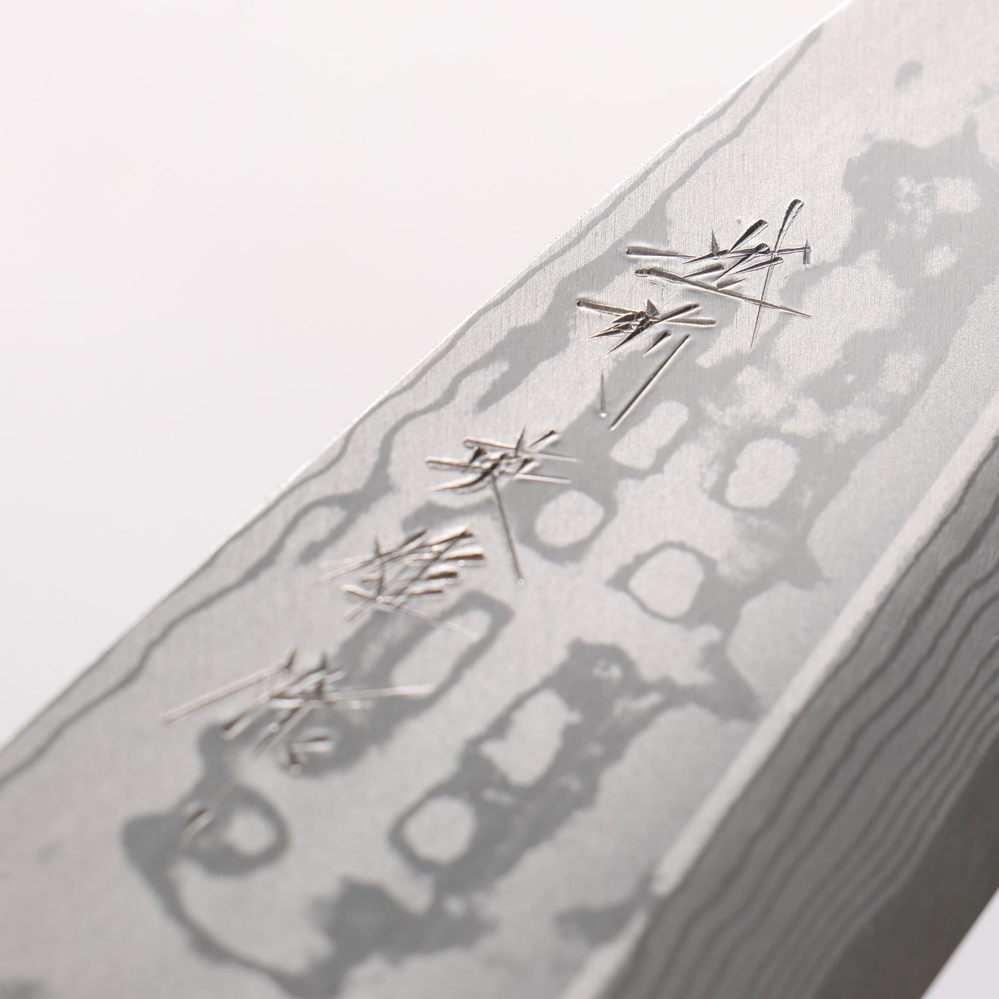 北岡 英雄 青ニ鋼 ダマスカス 出刃包丁 150mm 紫檀柄 - 清助刃物