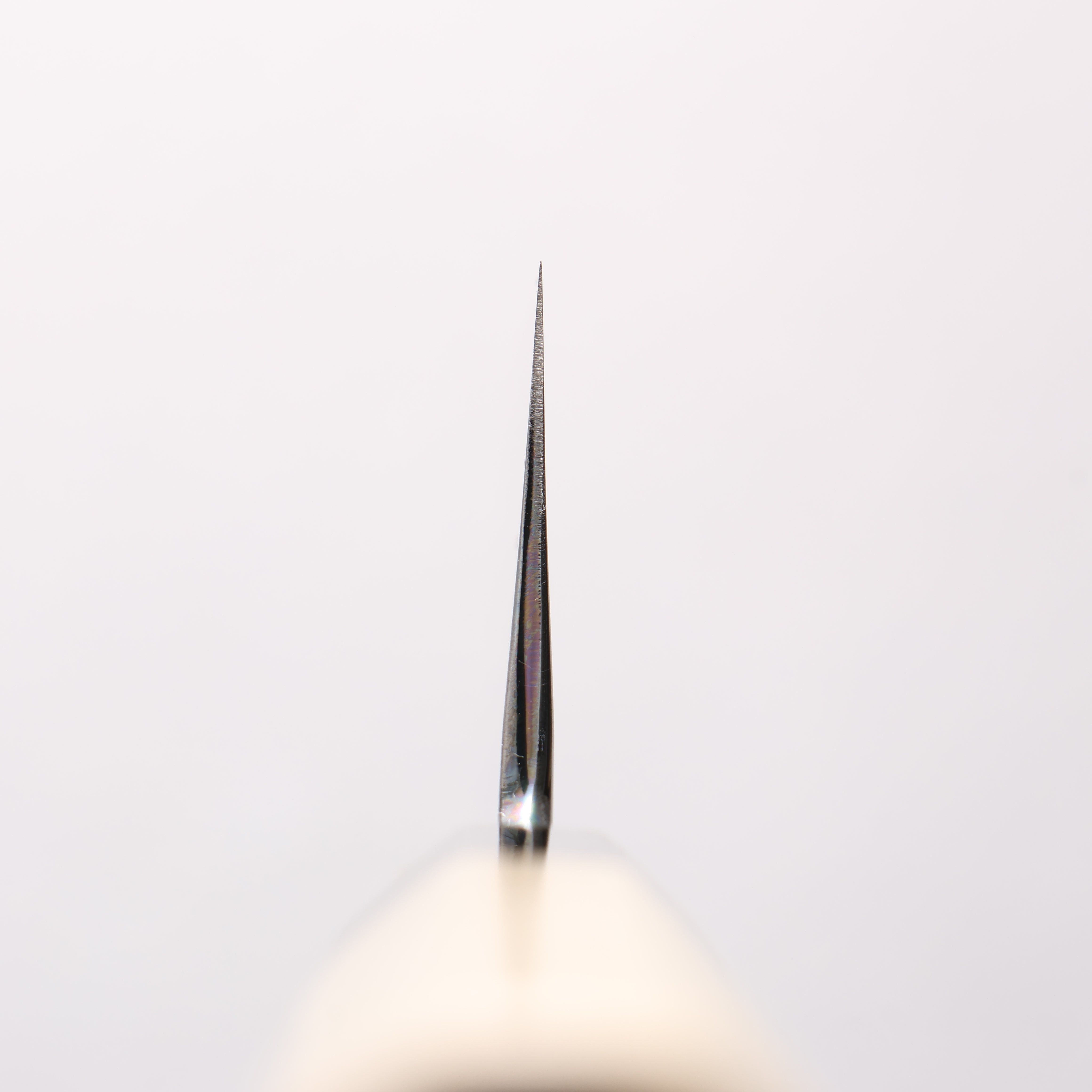 重陽 白鋼 鏡面仕上げ 三徳包丁 180mm 朴柄 – 清助刃物