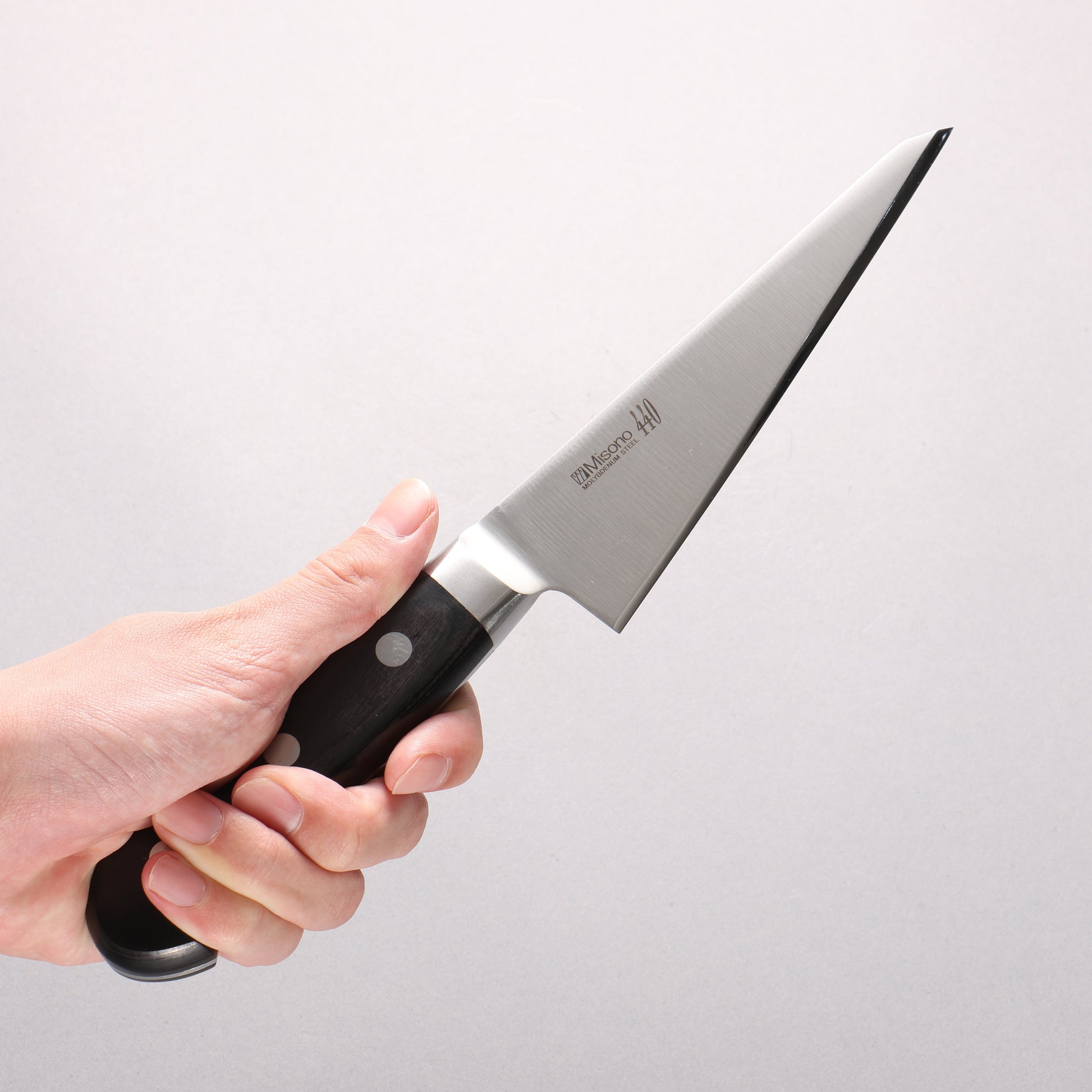 ミソノ 440 モリブデン鋼（MOL） 骨スキ包丁 145mm - 清助刃物