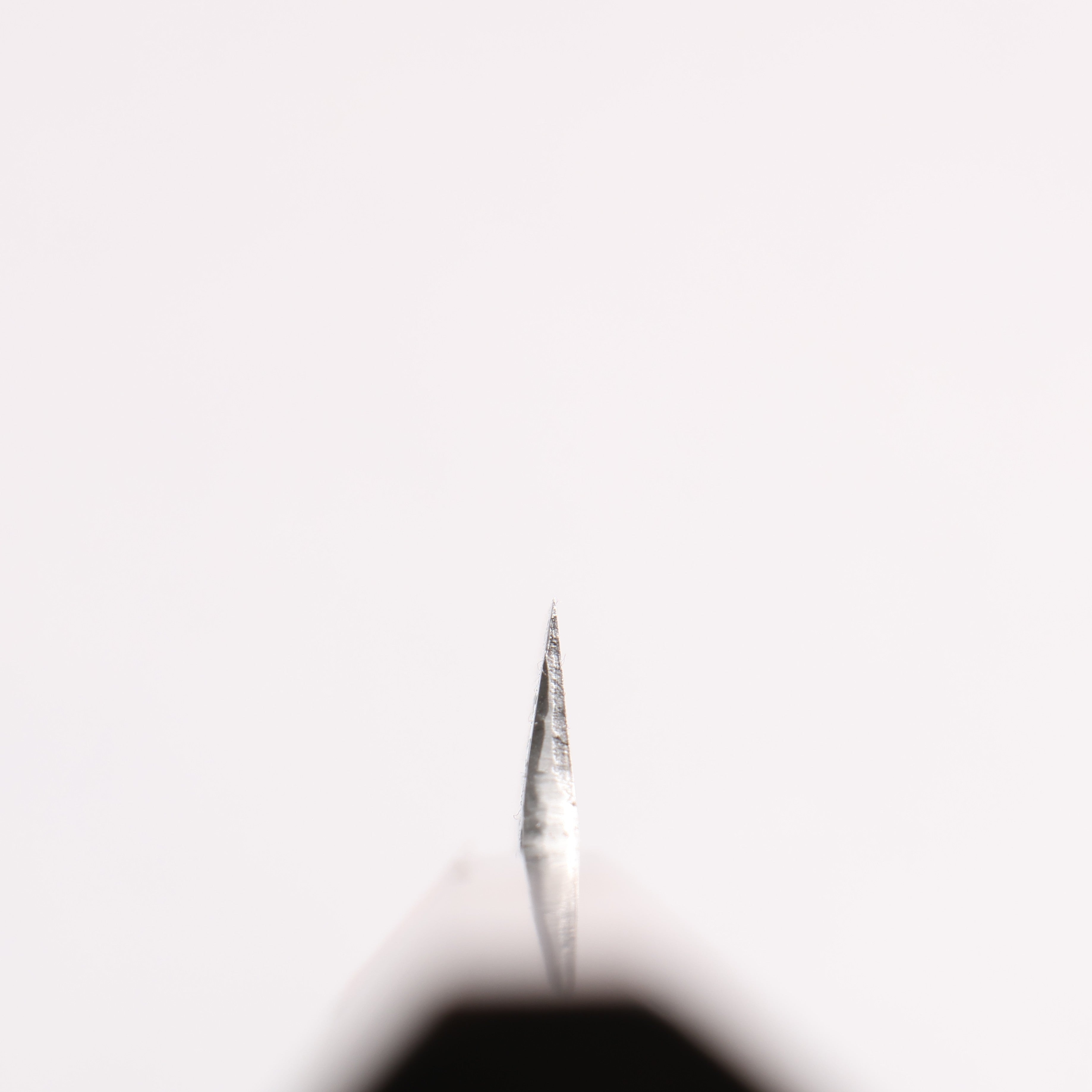 田中 誠貴 鉄火 青ニ鋼 黒打 鎚目(角) 切付ペティナイフ 120mm ウォルナット柄