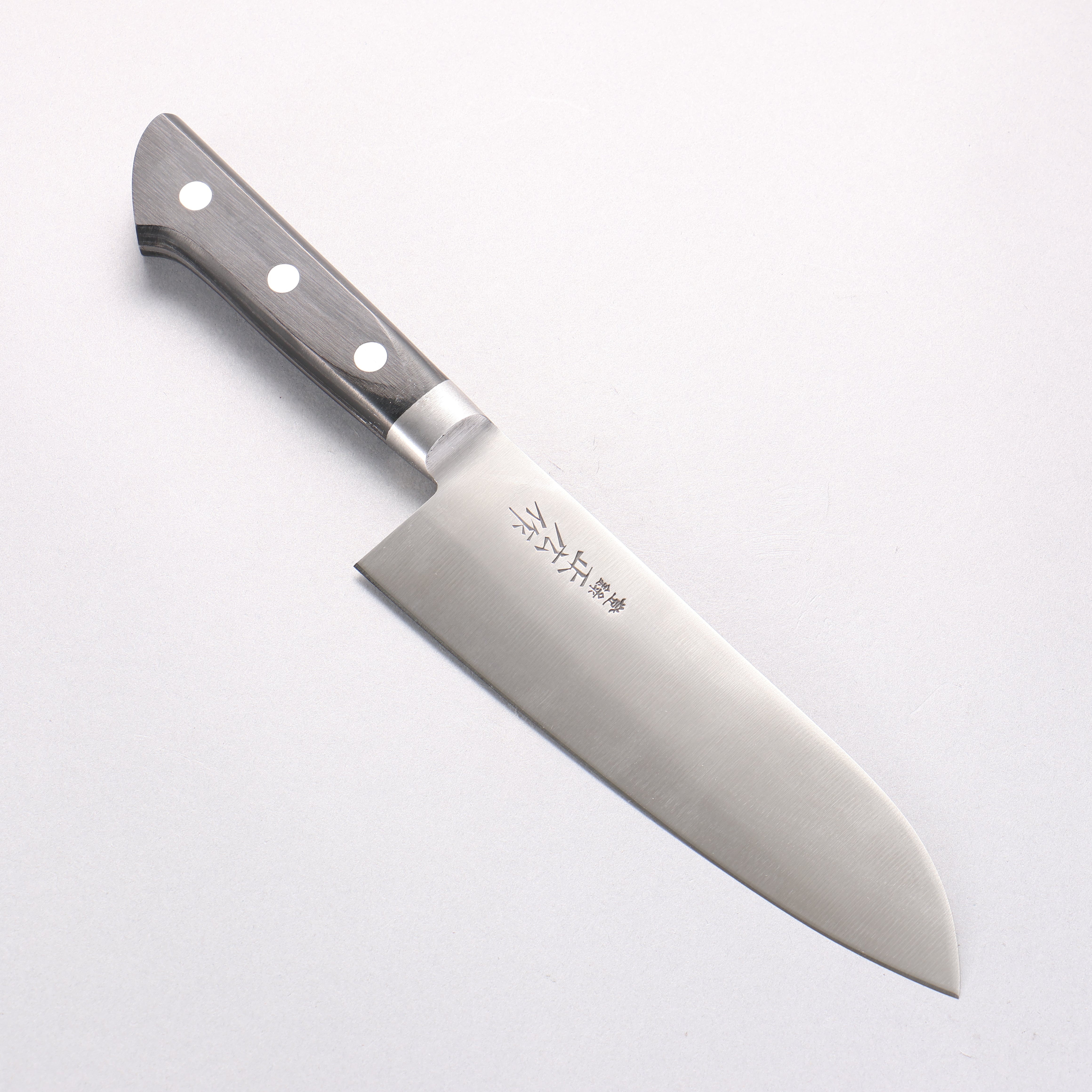 正広 日本鋼 (ZCD-U) 三徳包丁 175mm – 清助刃物 Japan