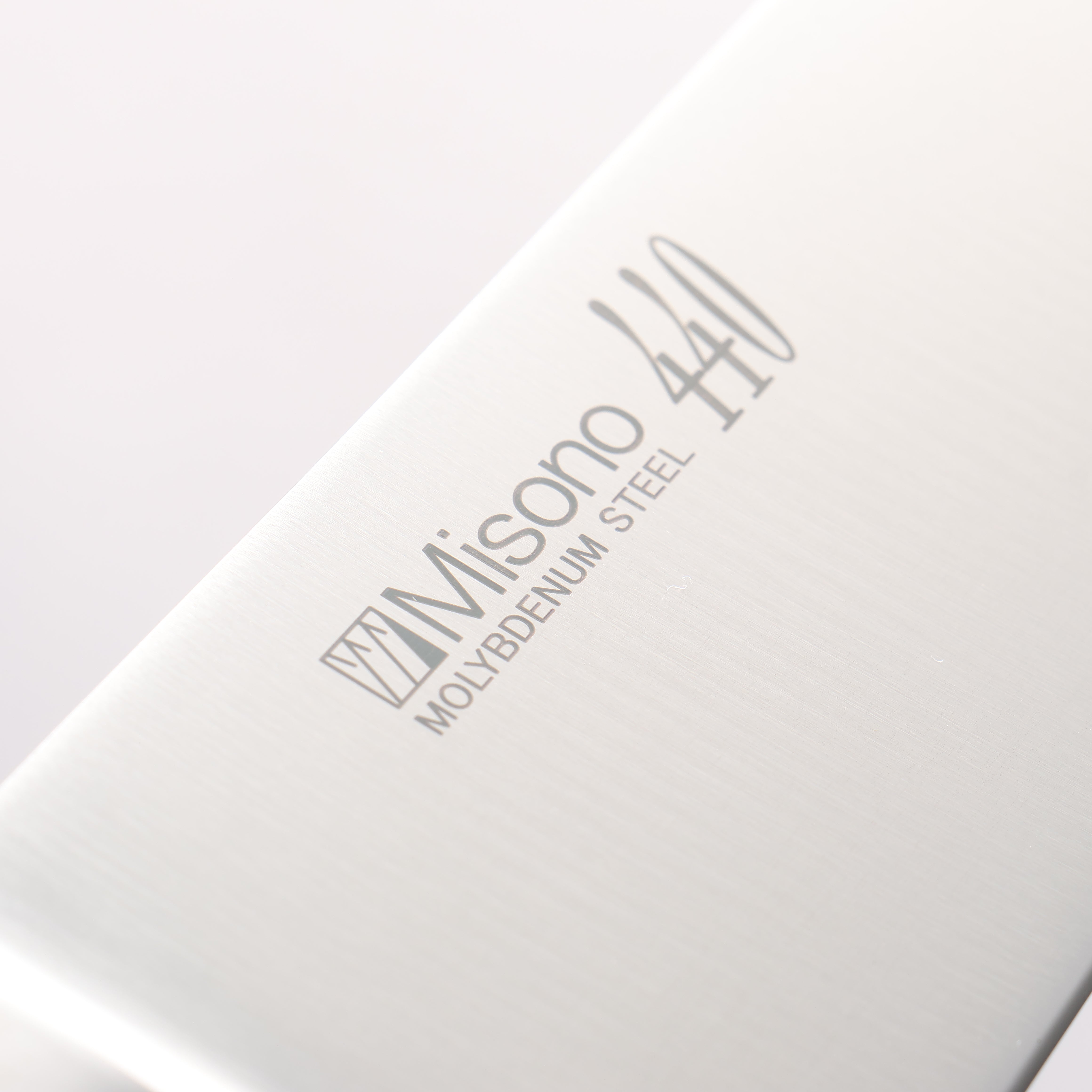 ミソノ 440 モリブデン鋼（MOL） 牛刀包丁 – 清助刃物 Japan