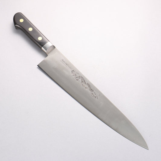 ミソノ スウェーデン鋼 龍の彫刻入り 牛刀包丁