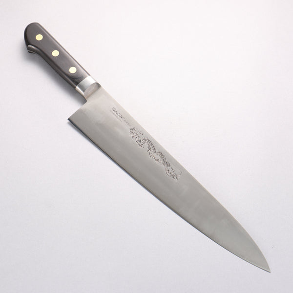 Misono ミソノ 牛刀 EUカーボンスチール ドラゴン彫刻 27cm 鞘付き ミソノMISONO EUカーボン 牛刀 龍彫刻入り (240-300mm) – 三浦刃物店