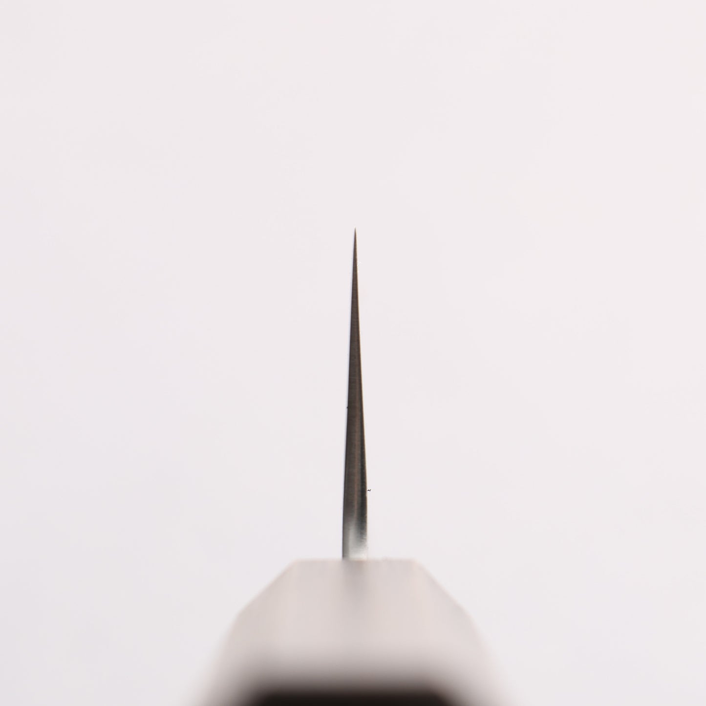 翁流 銀三鋼 梨地 文化包丁 170mm 樫 （煤黒）柄 - 清助刃物