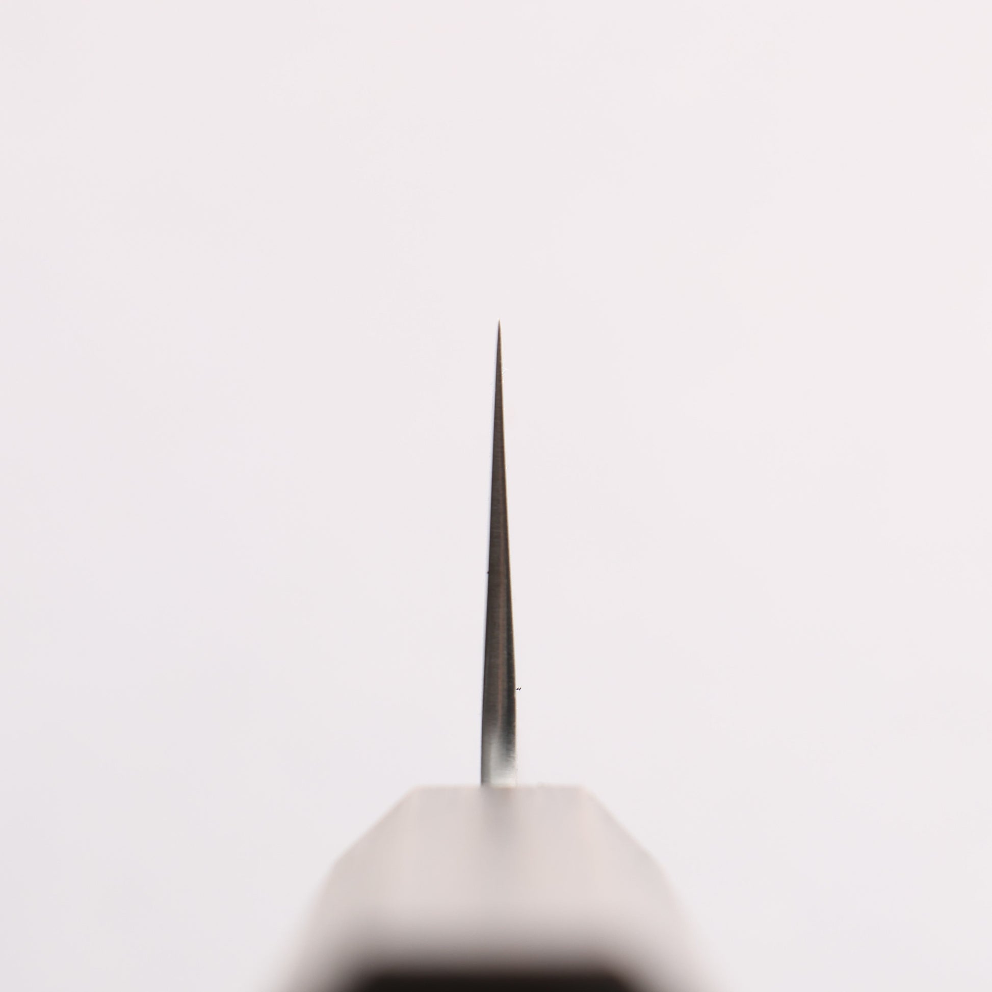 翁流 銀三鋼 梨地 文化包丁 170mm 樫 （煤黒）柄 - 清助刃物