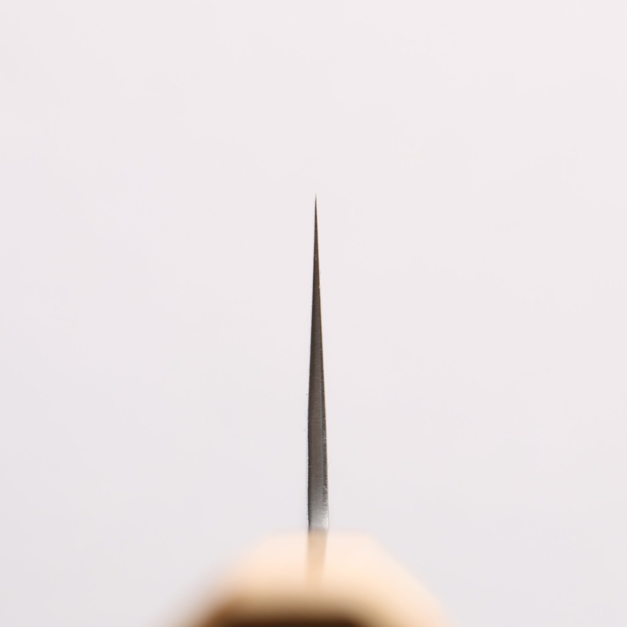 翁流 白ニ鋼 鎚目 三徳包丁 165mm ケヤキ柄 - 清助刃物