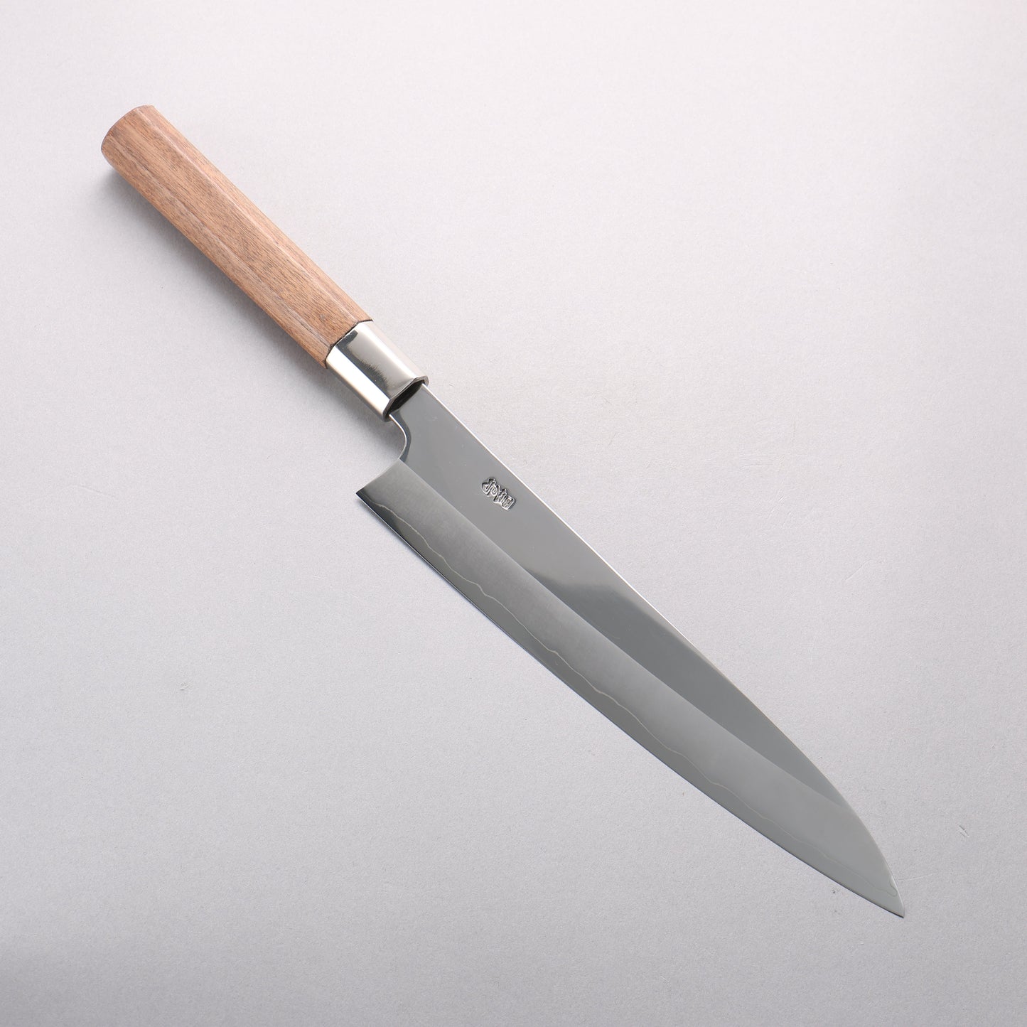 黒鳥 銀三鋼 磨き仕上げ 身卸出刃 235mm ウォルナット柄 - 清助刃物