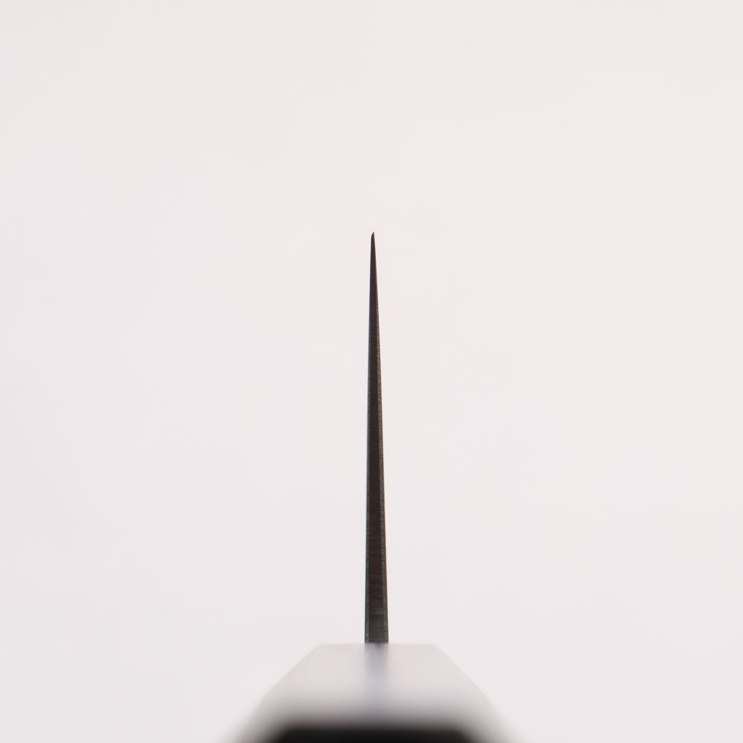 清助 青ニ鋼 幅広切付三徳包丁 180mm 樫 （紫）柄 - 清助刃物