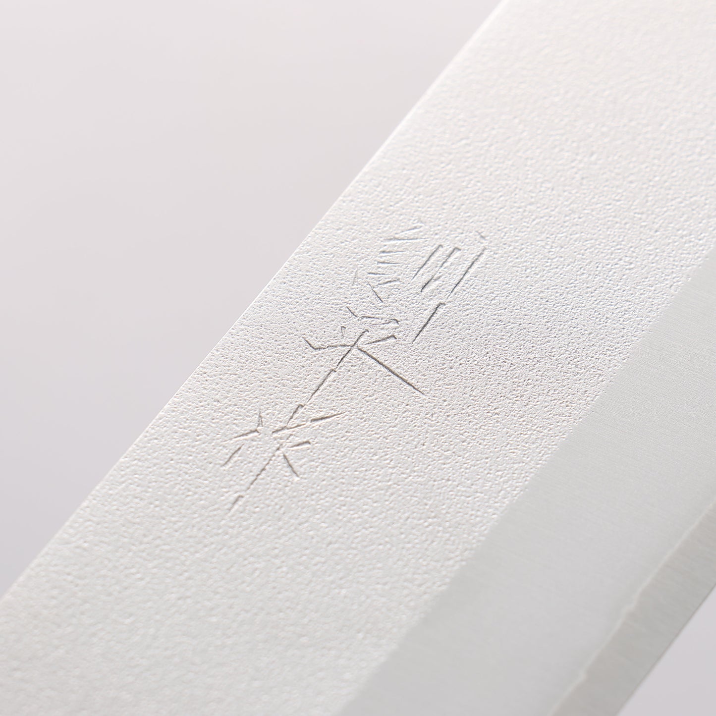 訓平 V金1号 梨地 薄刃包丁 165mm マホガニー柄 口金付き - 清助刃物