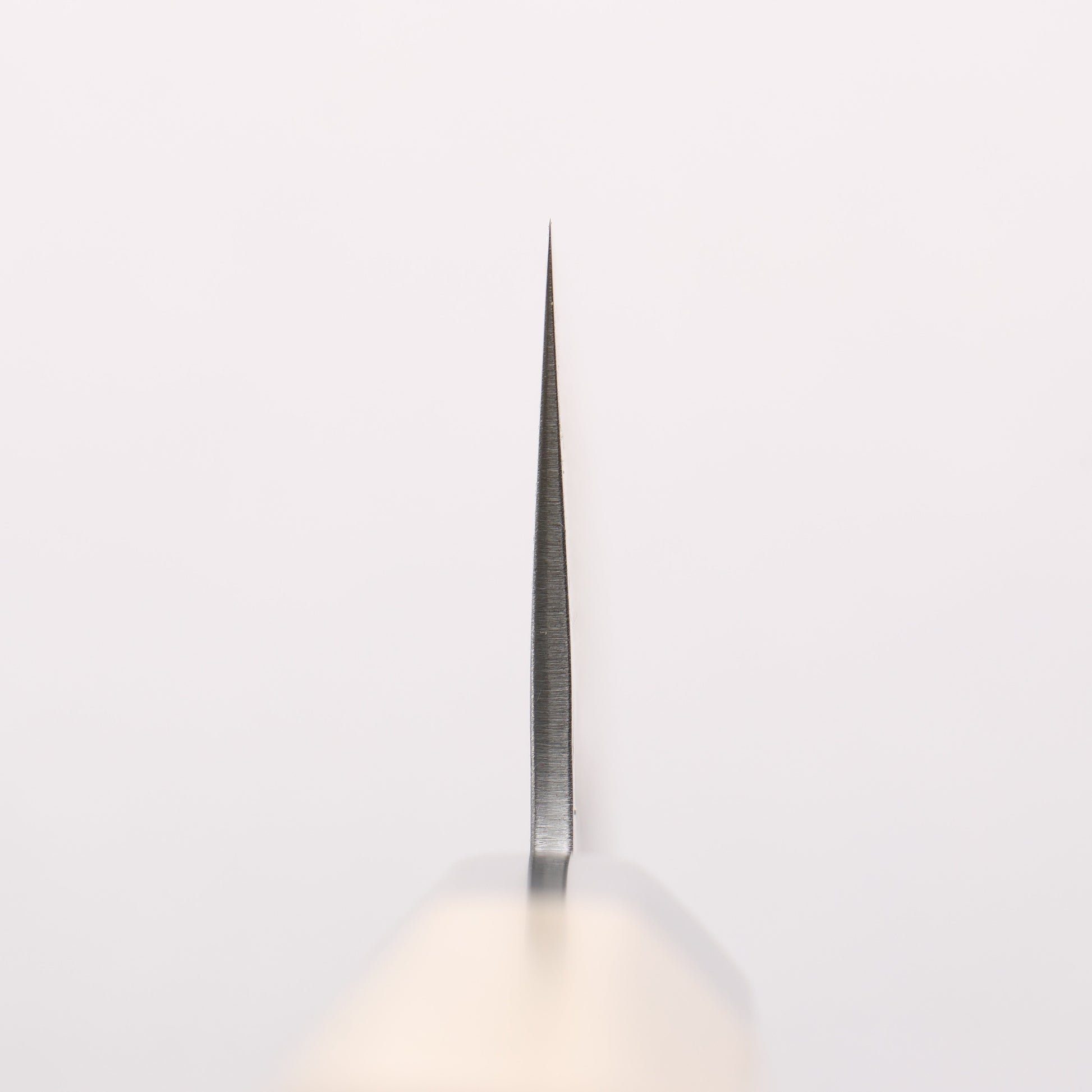 翁流 白ニ鋼 鎚目 牛刀包丁 210mm 朴柄 - 清助刃物