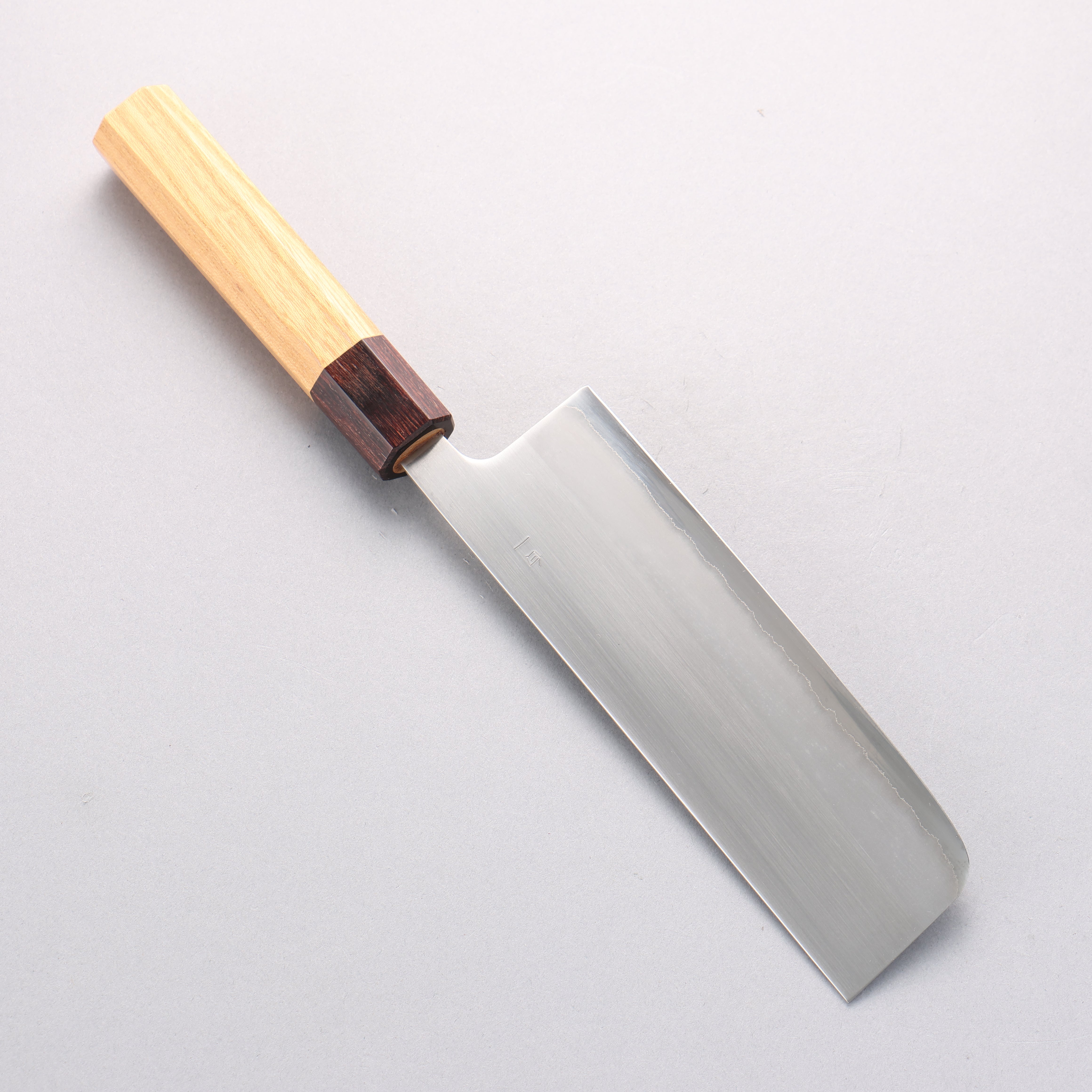 翁流 白一鋼 菜切包丁 165mm ケヤキ柄 – 清助刃物 Japan