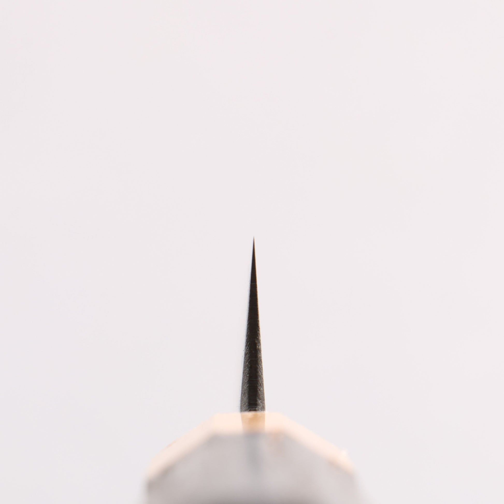 清助 青ニ鋼 黒仕上げ 切付ペティナイフ 120mm 焼栗 （口輪：サクラ）柄 - 清助刃物