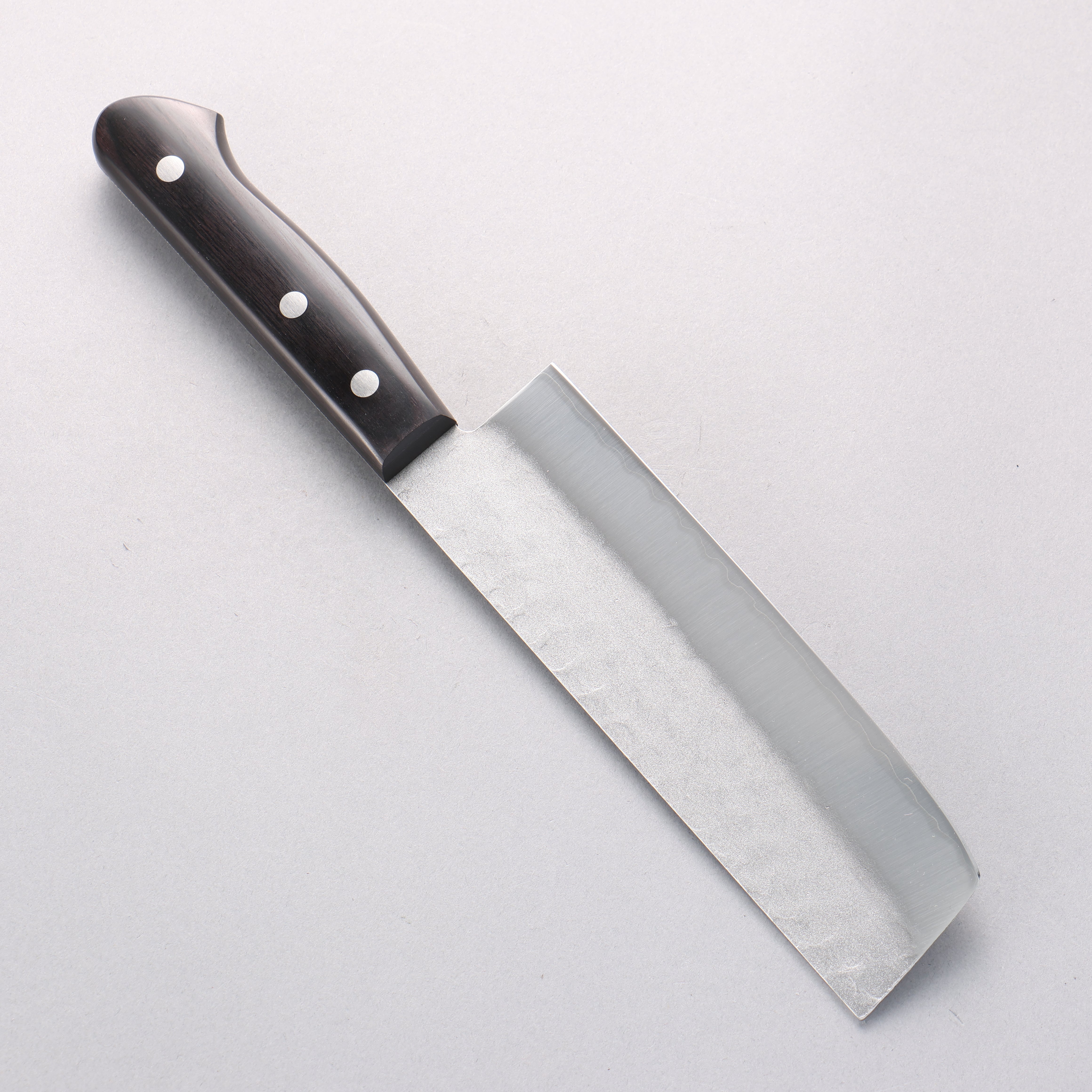 堺 孝行 青紙 鎚目 3層 菜切包丁 165mm - 清助刃物