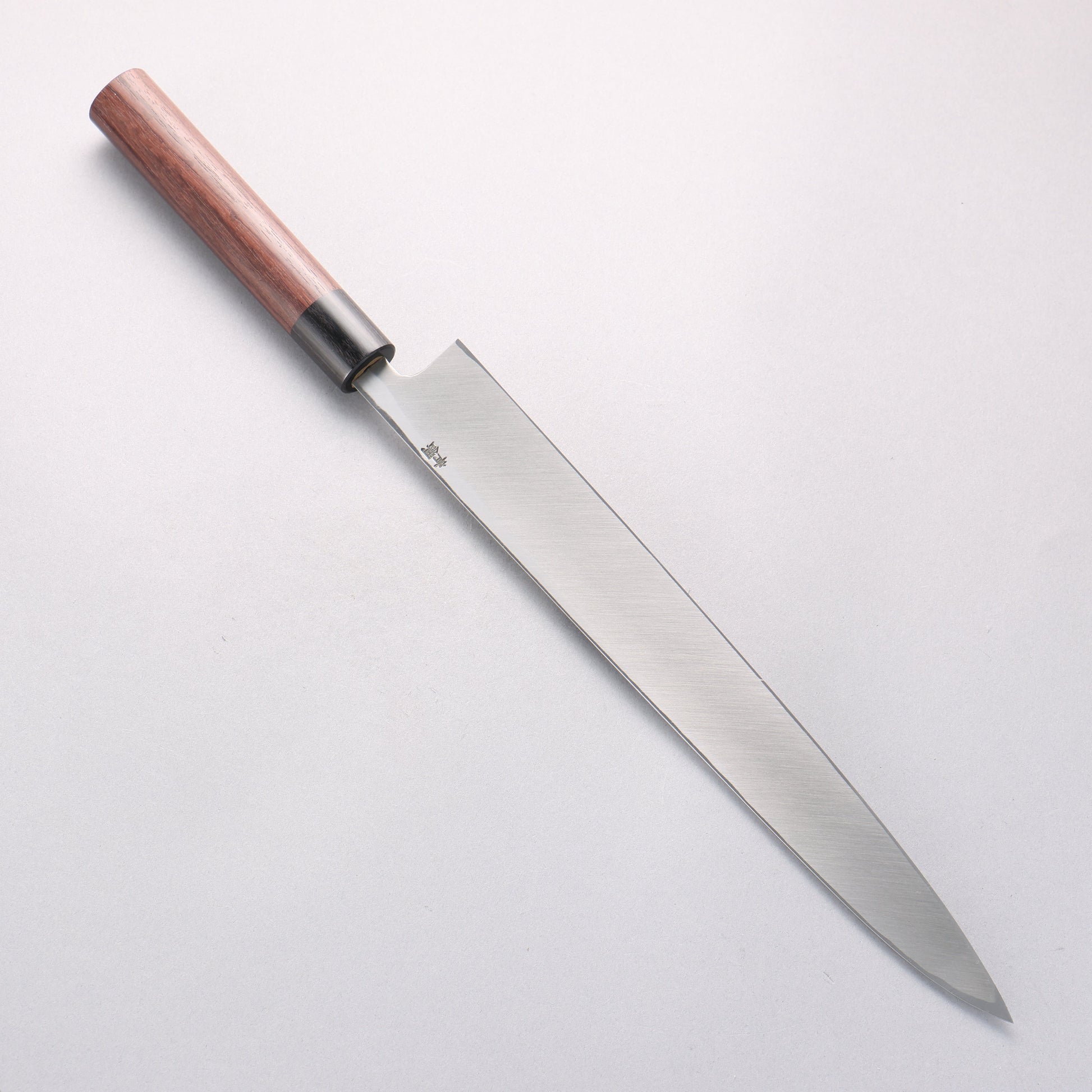 清助 青紙 霞研 柳刃包丁 300mm 紫檀柄 - 清助刃物