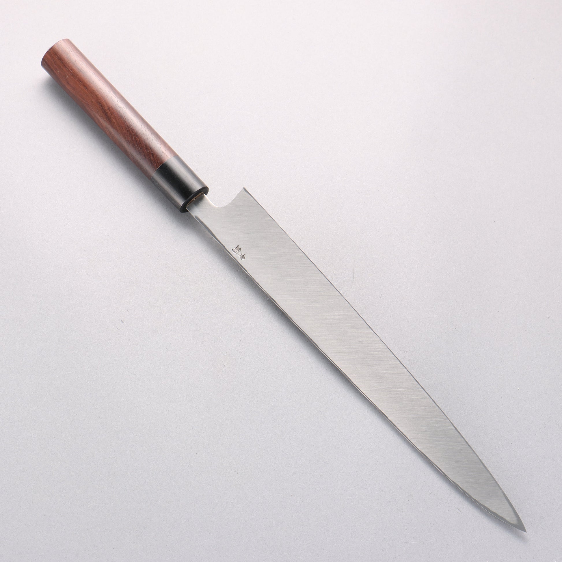 清助 青紙 霞研 柳刃包丁 270mm 紫檀柄 - 清助刃物