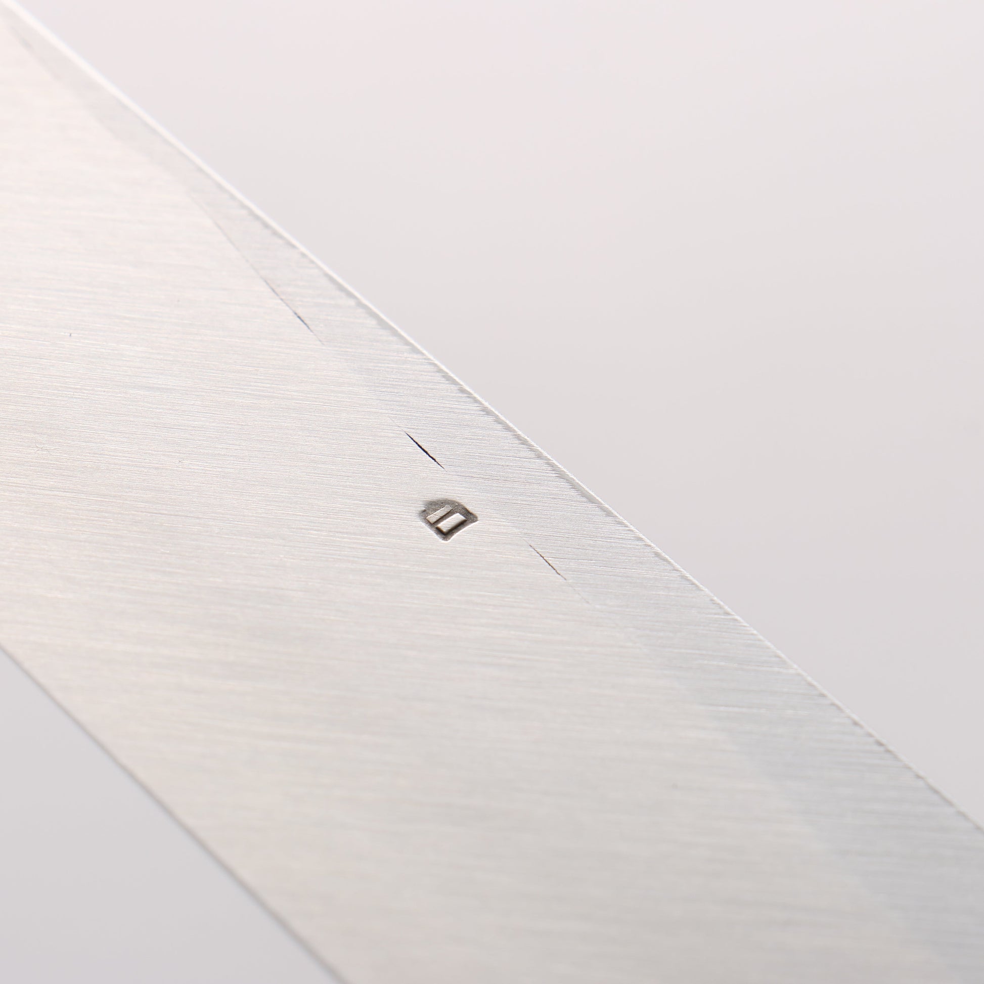 菊月 白ニ鋼 梨地 切付柳刃包丁 270mm 朴柄 - 清助刃物