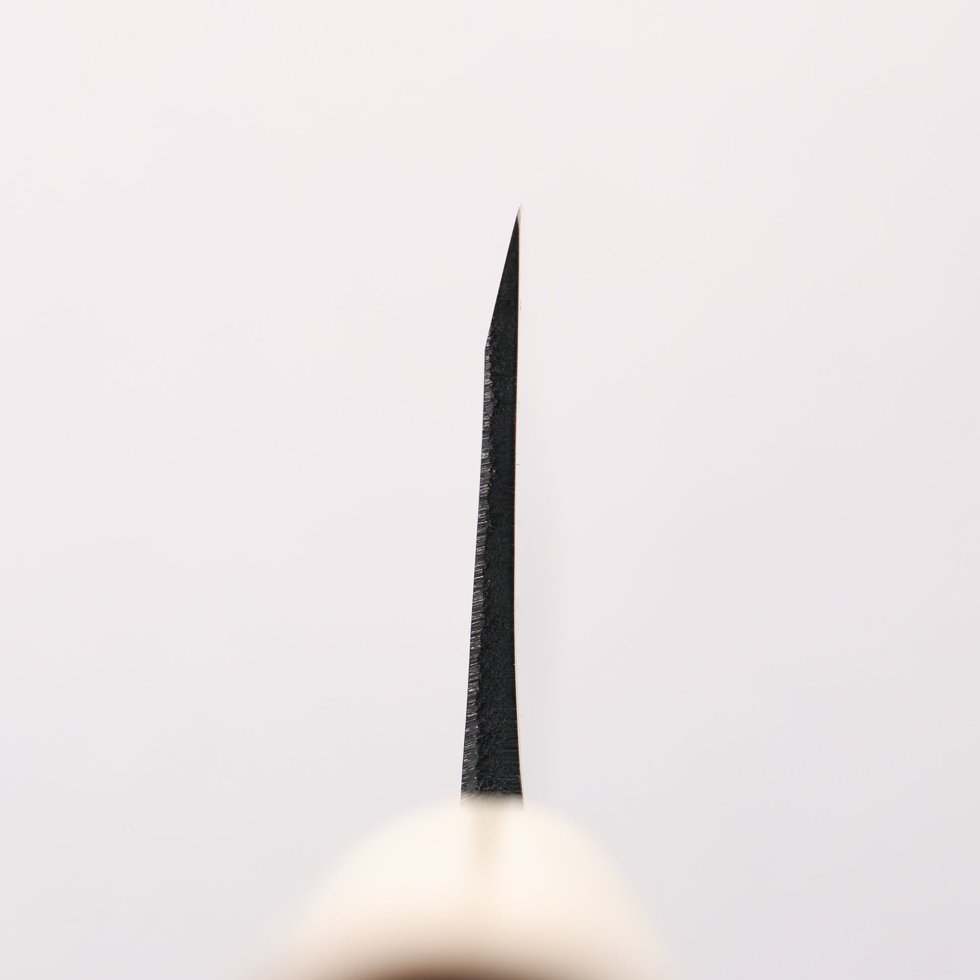 中新田 白ニ鋼 黒 出刃包丁 135mm 朴柄 - 清助刃物