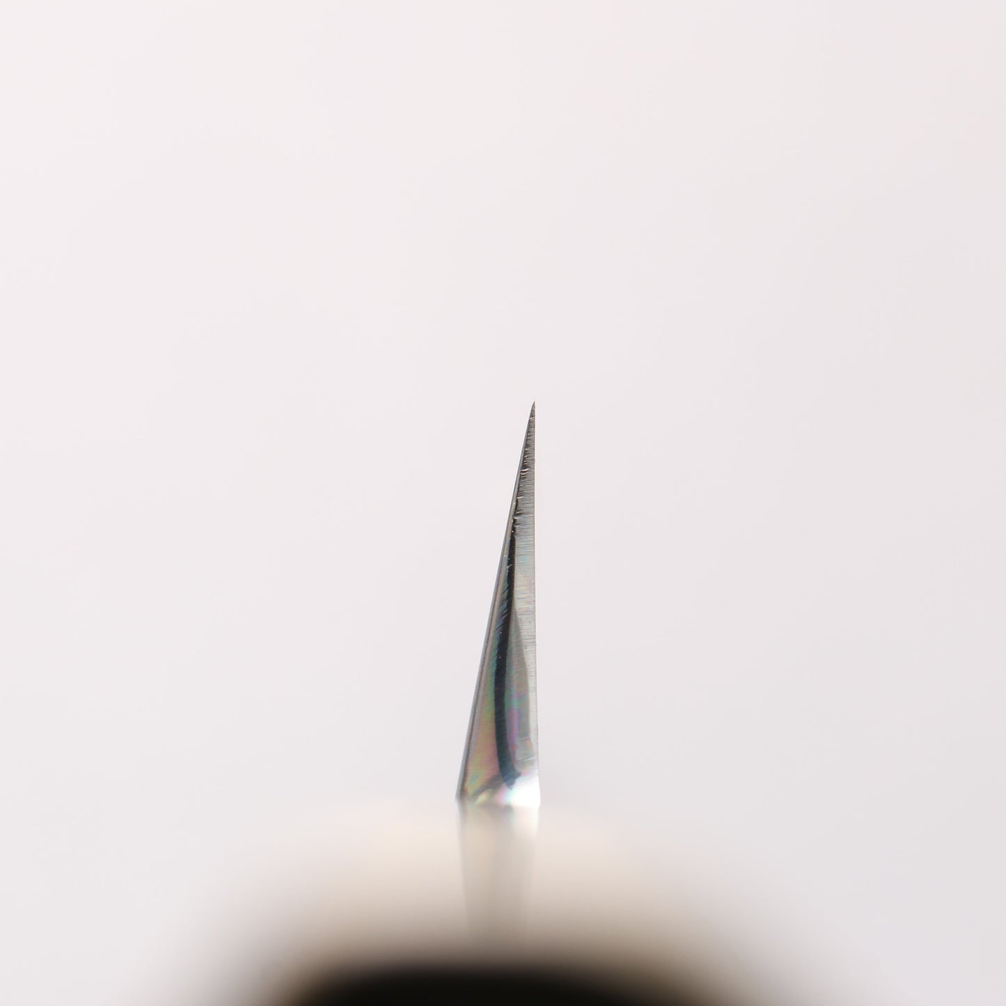 菊月 白ニ鋼 霞研 切付柳刃包丁 300mm 朴柄 - 清助刃物