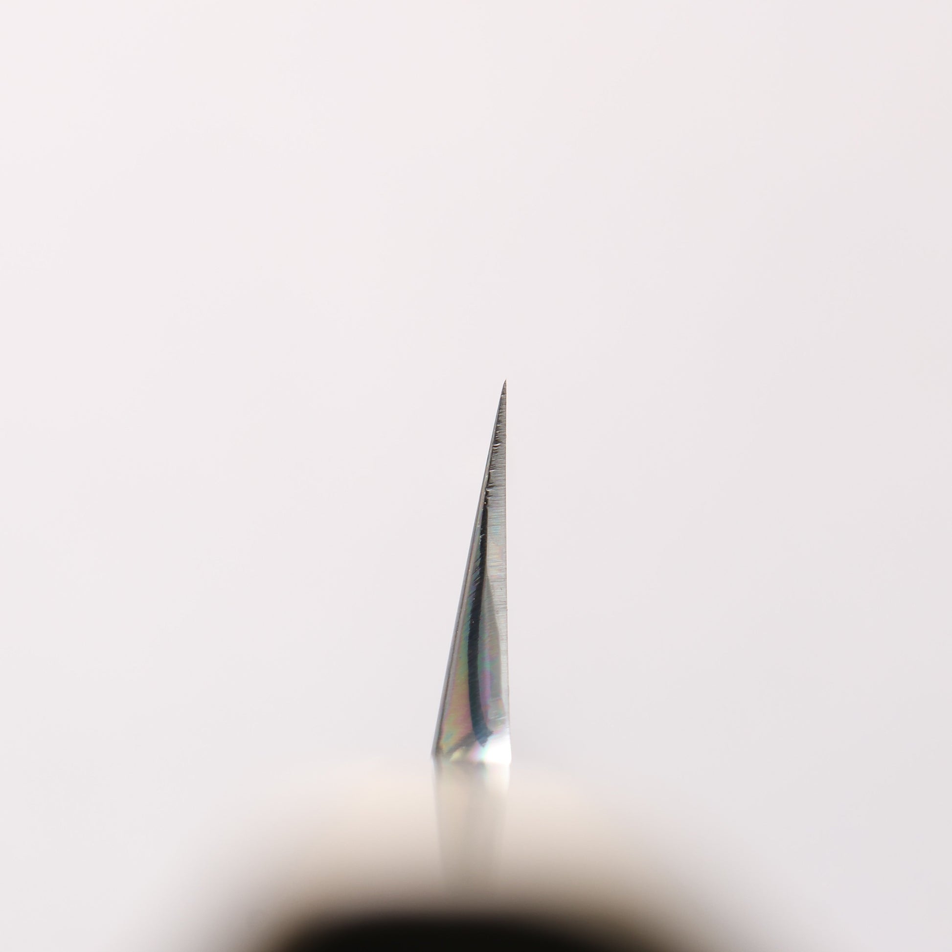 菊月 白ニ鋼 霞研 切付柳刃包丁 300mm 朴柄 - 清助刃物