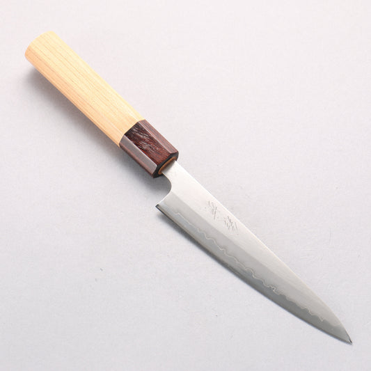 翁流 白一鋼 ペティーナイフ 135mm ケヤキ柄