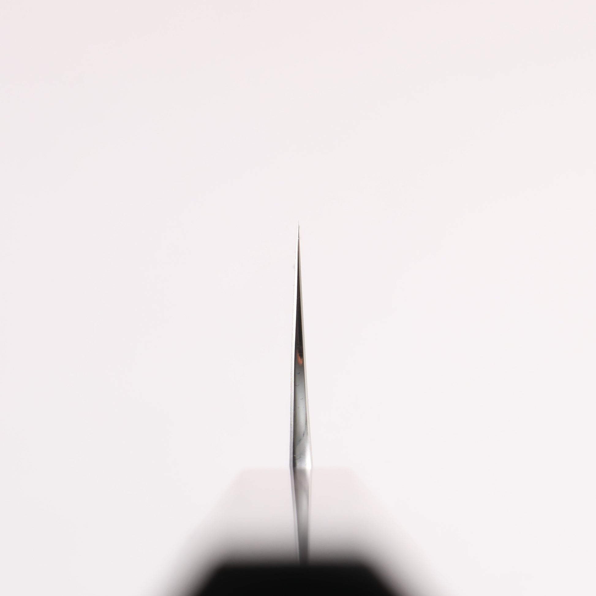 池田拓視 酔狂 V金10号 磨き仕上げ ダマスカス 筋引包丁 210mm 黒檀 (赤ターコイズリング付き）柄 - 清助刃物