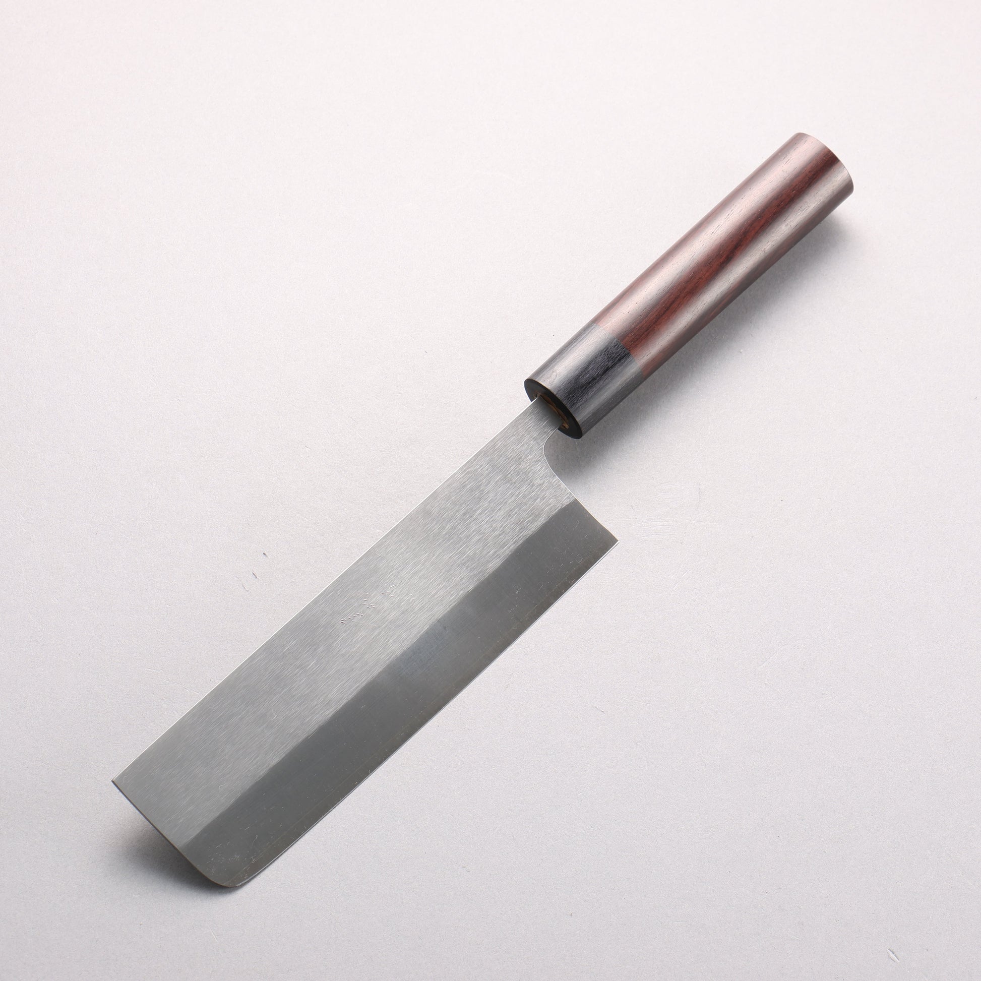 尾形 峻吾 SG2 縦目鎬横 菜切包丁 170mm 紫檀柄 - 清助刃物