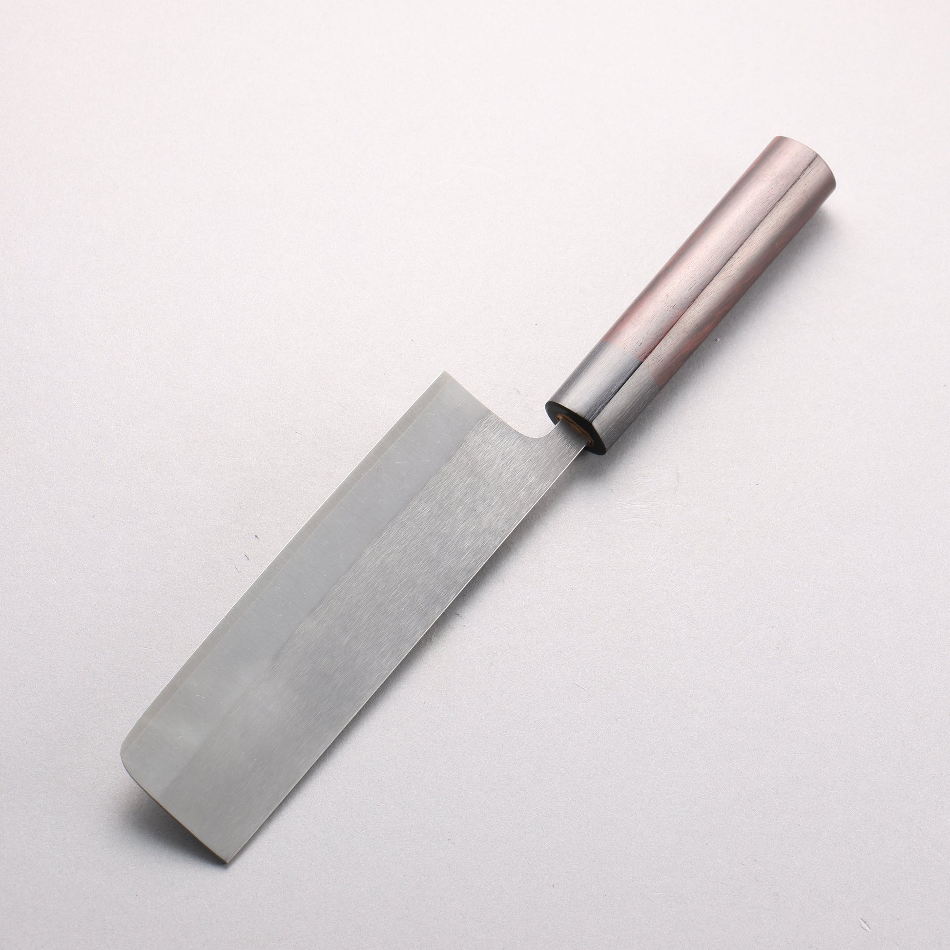 尾形 峻吾 SG2 縦目鎬横 菜切包丁 170mm 紫檀柄 - 清助刃物