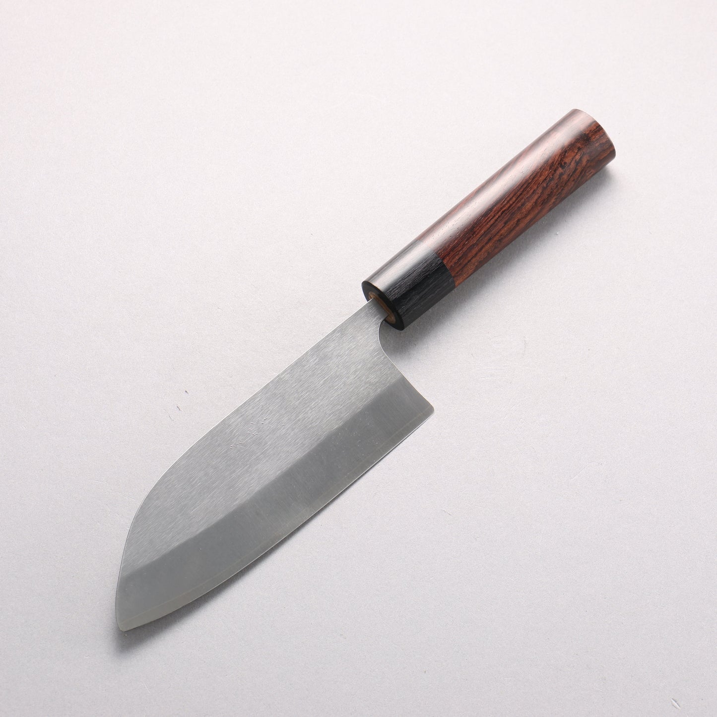 尾形 峻吾 SG2 縦目鎬横 三徳(丸) 150mm 紫檀柄 - 清助刃物