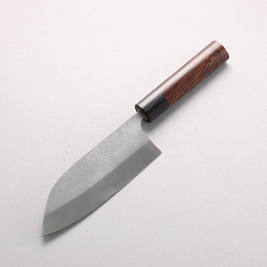 尾形 峻吾 SG2 縦目鎬横 三徳(丸) 150mm 紫檀柄 - 清助刃物