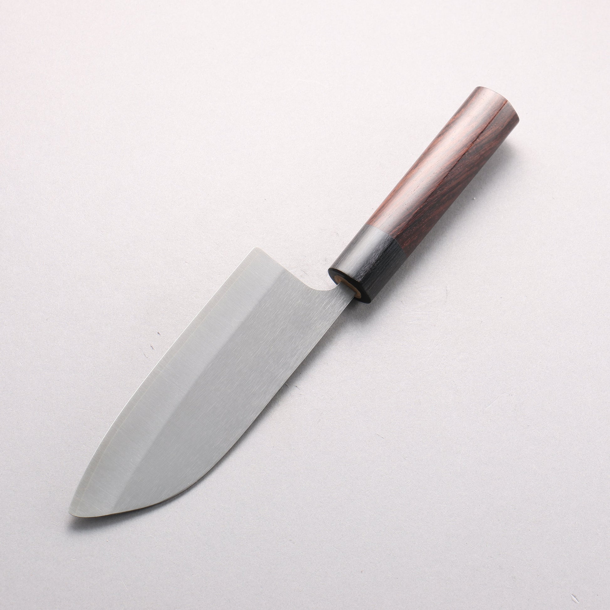 尾形 峻吾 SG2 縦目鎬横 三徳(丸) 150mm 紫檀柄 - 清助刃物