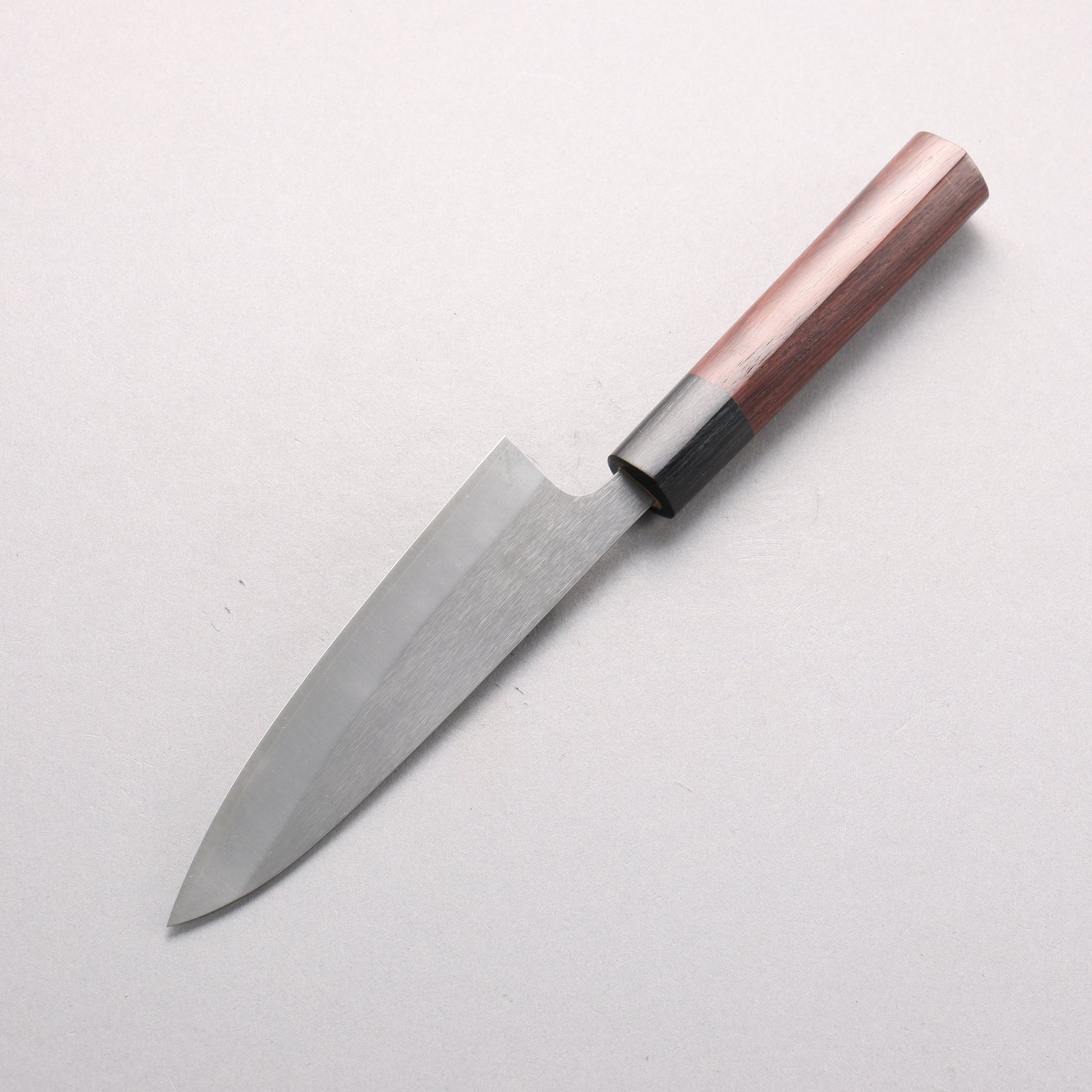 尾形 峻吾 SG2 縦目鎬横 ペティーナイフ 135mm 紫檀柄 - 清助刃物