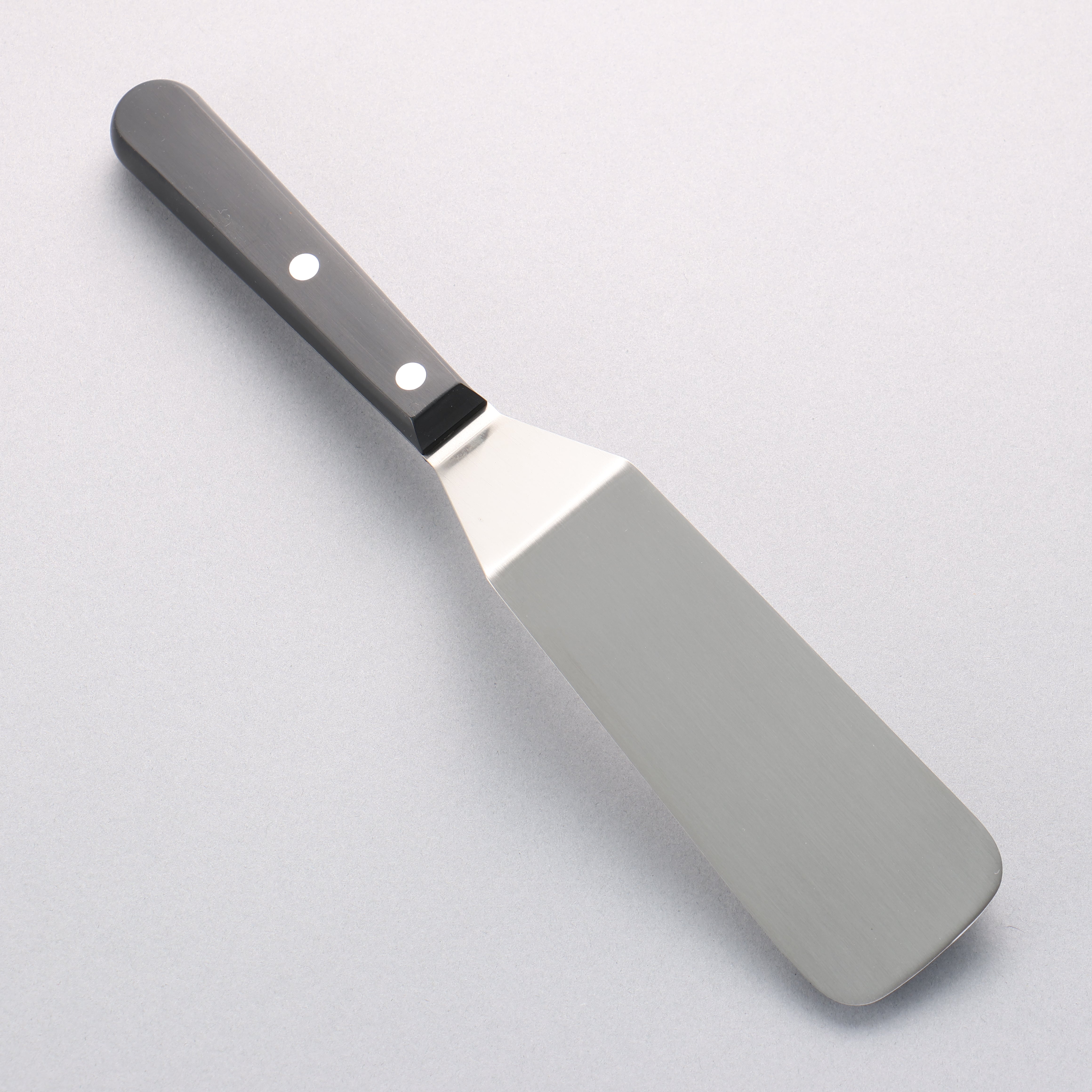 ヴォストフ ステンレス鋼 ターナー 120mm 黒プラスチック柄 – 清助刃物