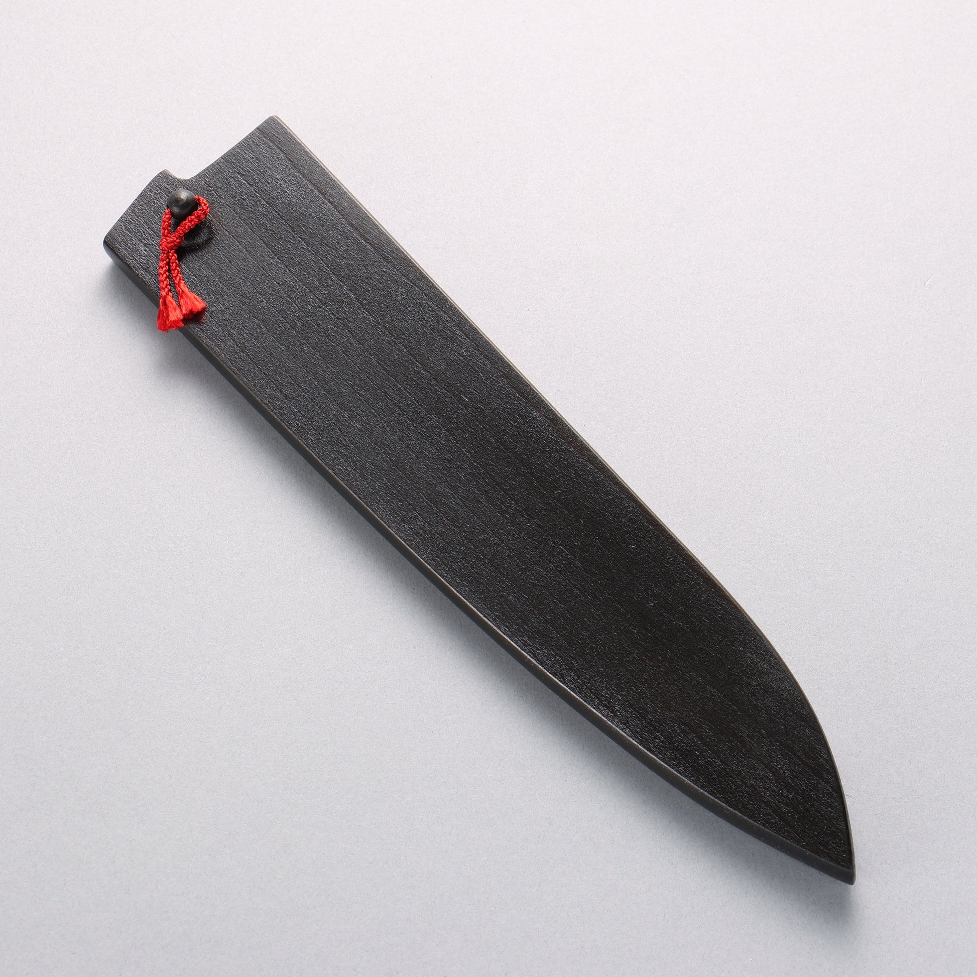 朴 鞘 240mm 牛刀包丁用 黒漆塗り付き - 清助刃物