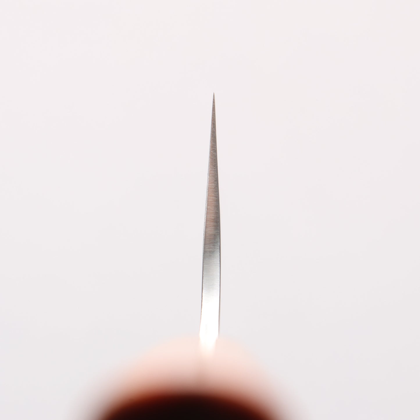 加茂刃物 V金10号 ダマスカス 三徳包丁 165mm 茶合板柄 - 清助刃物