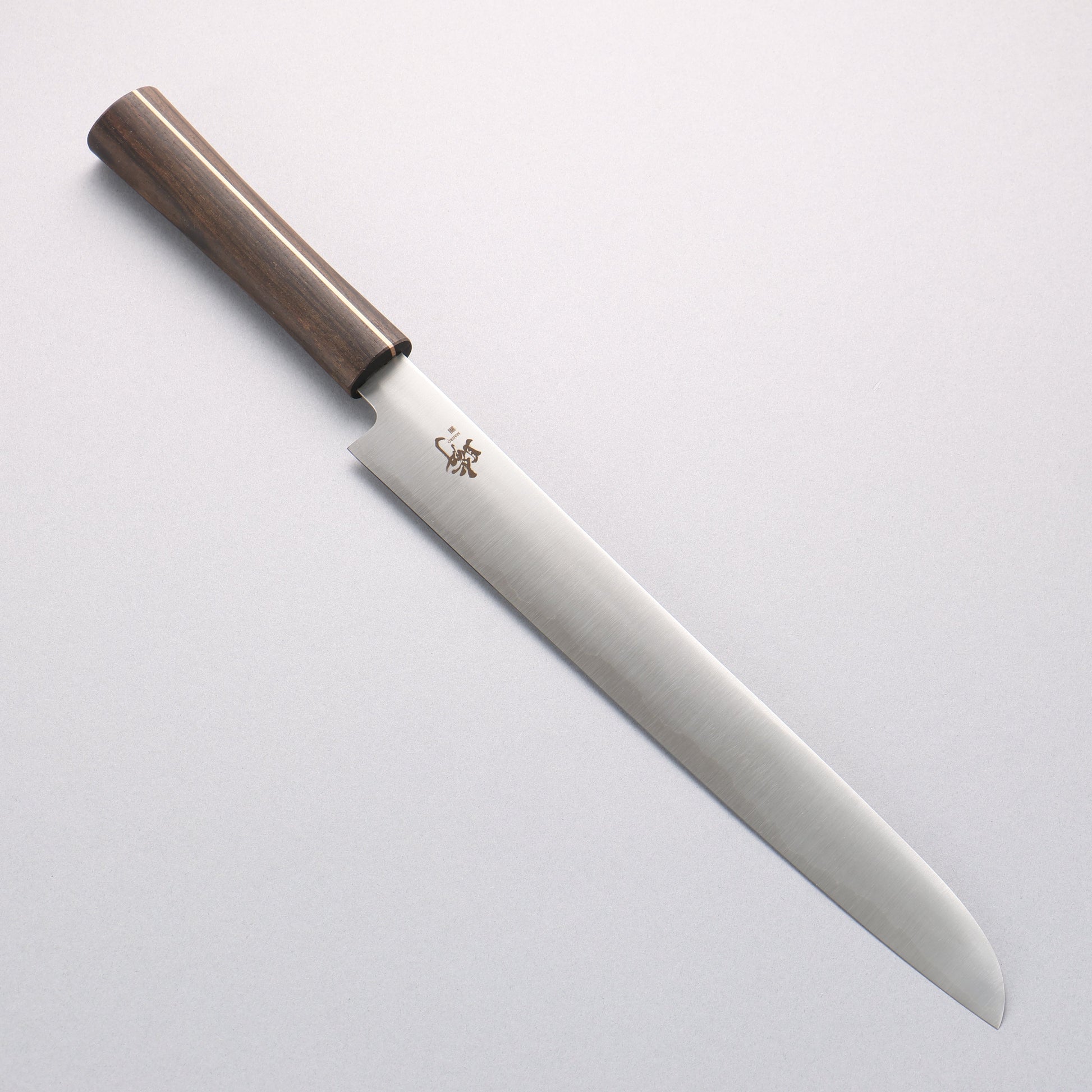 田中 誠貴 瞬（まじろ） 銀三鋼 パン切り包丁 270mm 黒檀柄 - 清助刃物