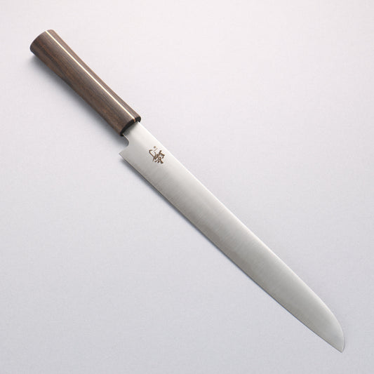 田中 誠貴 瞬（まじろ） 銀三鋼 パン切り包丁 270mm 黒檀柄 - 清助刃物