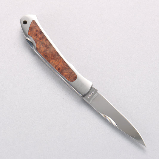 Moki Ezo Red Fox Pocket Knife - 清助刃物