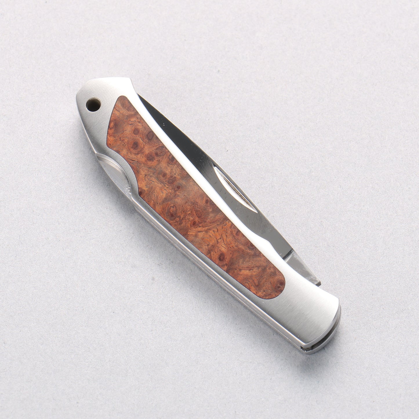 Moki Ezo Red Fox Pocket Knife - 清助刃物